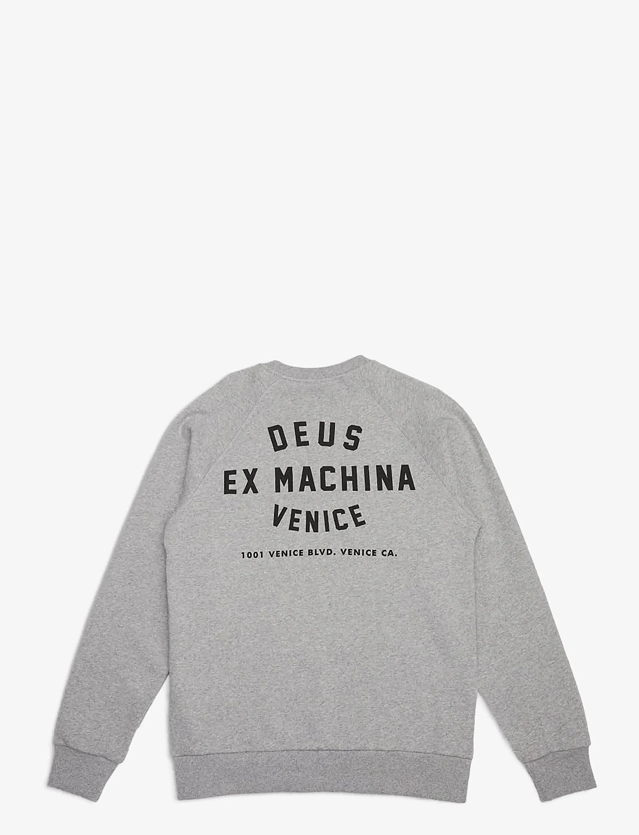 Deus Ex Machina - Venice Address Crew - shoppa efter stil - grey marle - 1