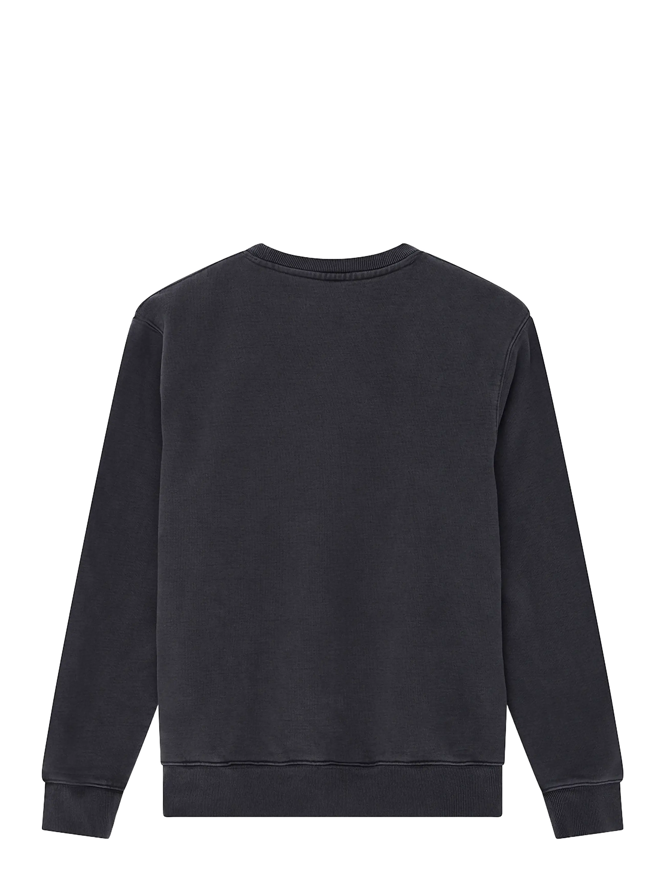 Deus Ex Machina - Shield Garment Dyed Crew - shoppa efter stil - black - 2