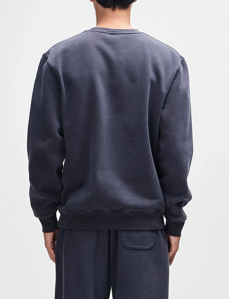 Deus Ex Machina - Shield Garment Dyed Crew - shop efter stil - black - 3