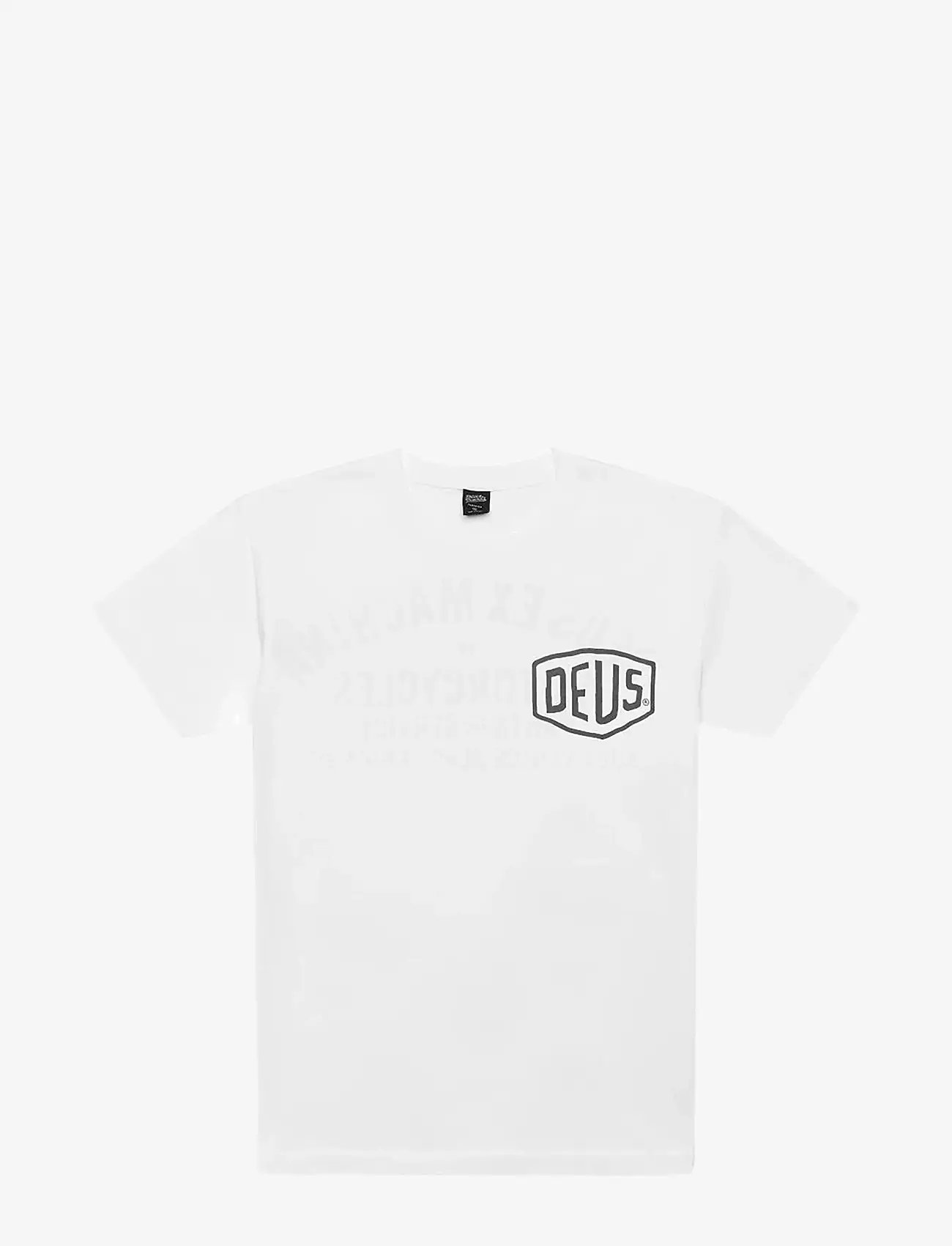 Deus Ex Machina - Venice Address Tee - kortærmede t-shirts - white - 1