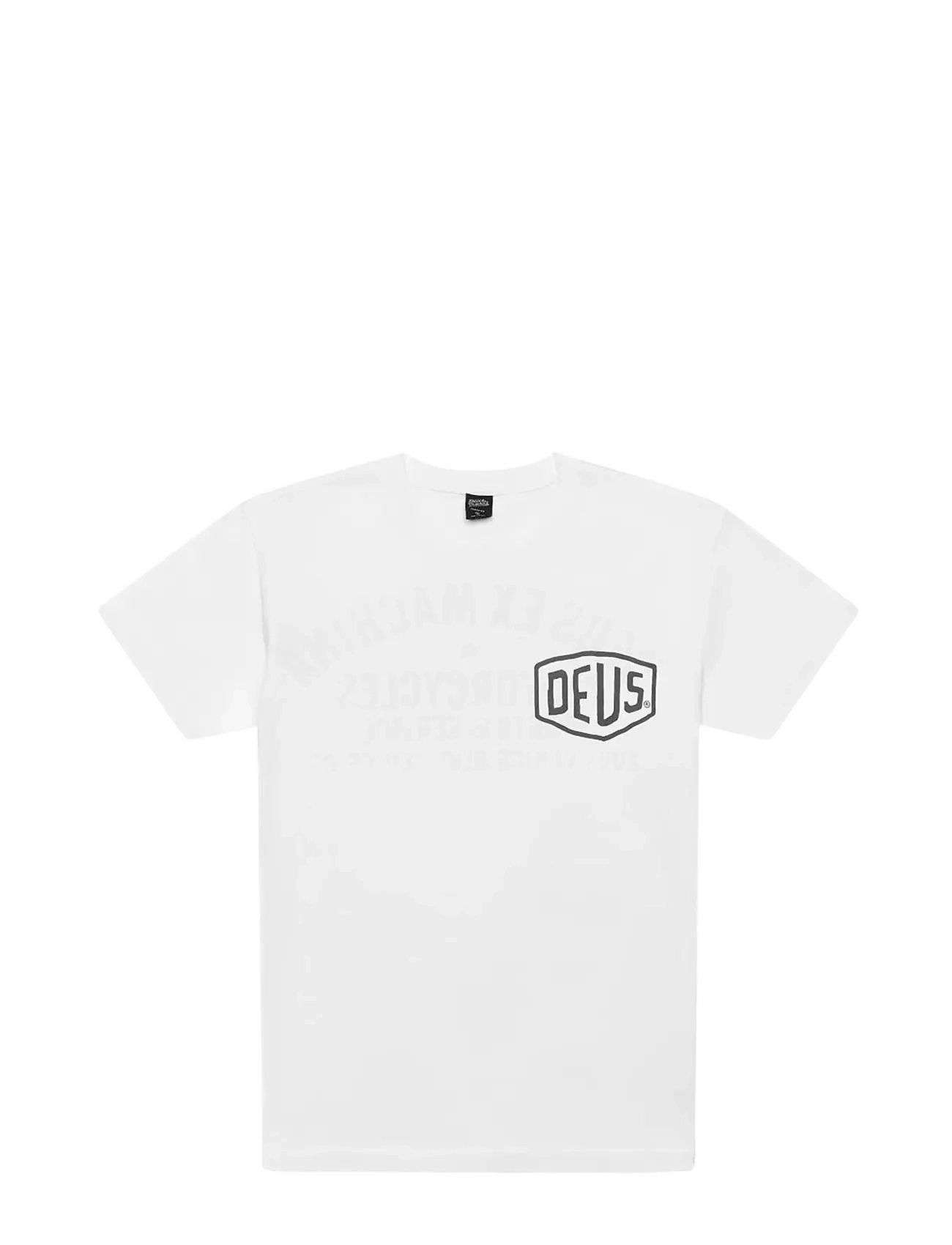 Deus Ex Machina Venice Address Tee - T-shirts - WHITE / white