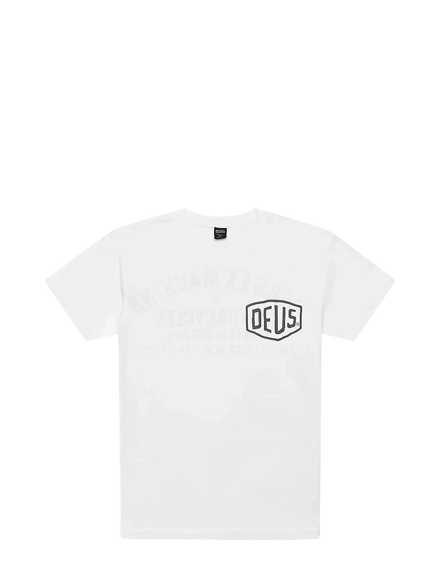 Deus Ex Machina - Venice Address Tee - kurzärmelige t-shirts - white - 1
