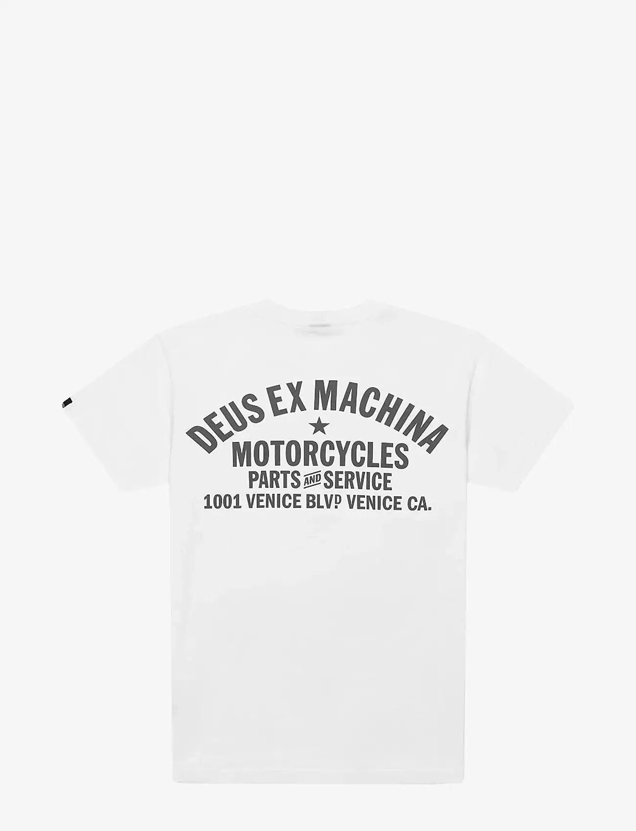 Deus Ex Machina - Venice Address Tee - kortærmede t-shirts - white - 2