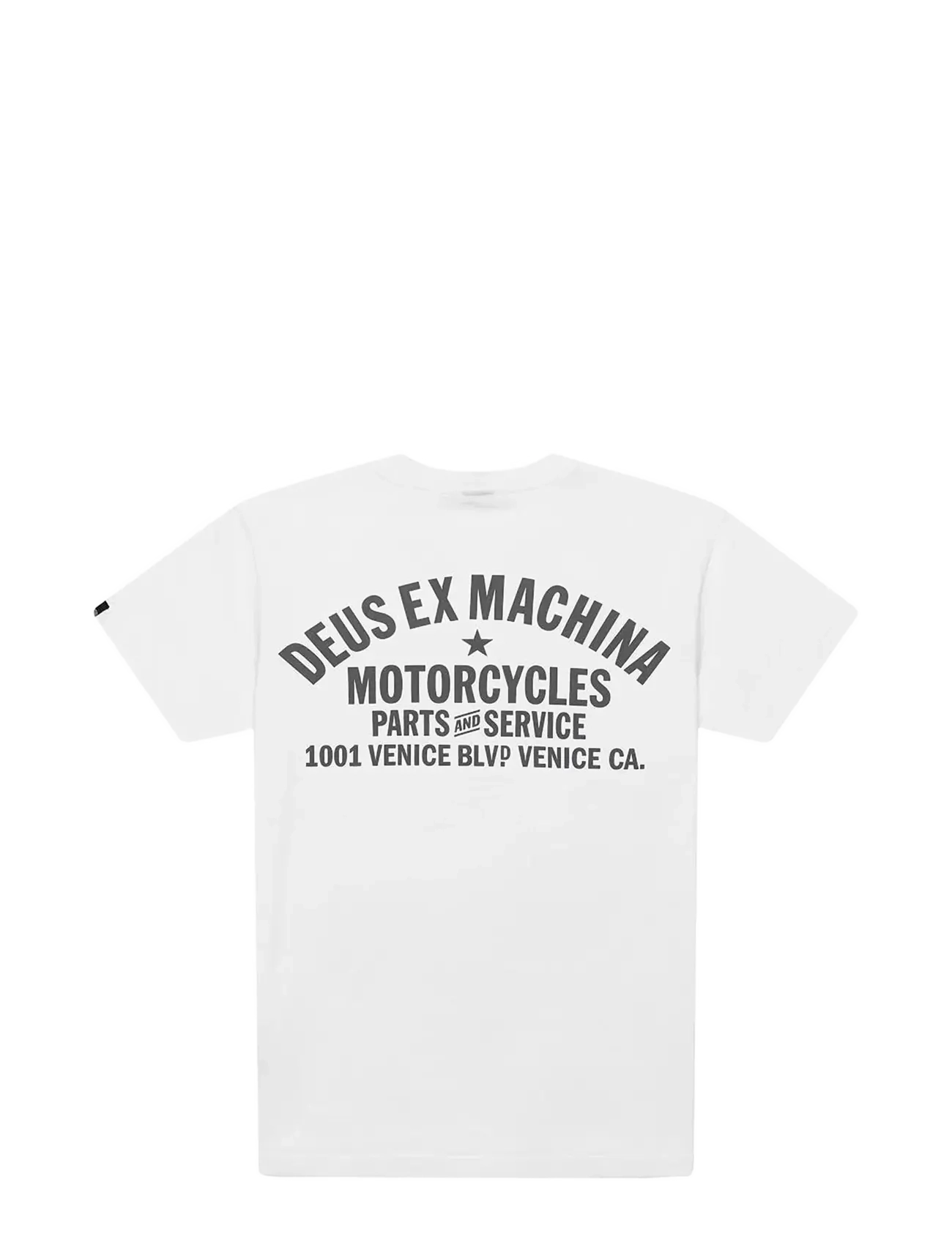 Deus Ex Machina - Venice Address Tee - kortärmade t-shirts - white - 2