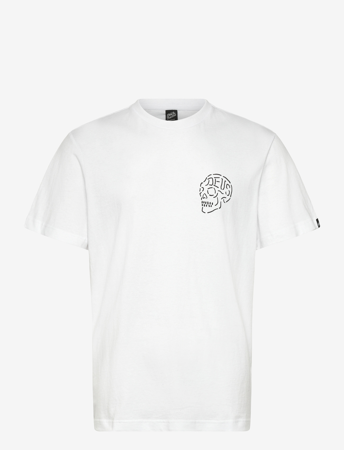 Deus Ex Machina - Venice Skull Tee - kortærmede t-shirts - white - 0