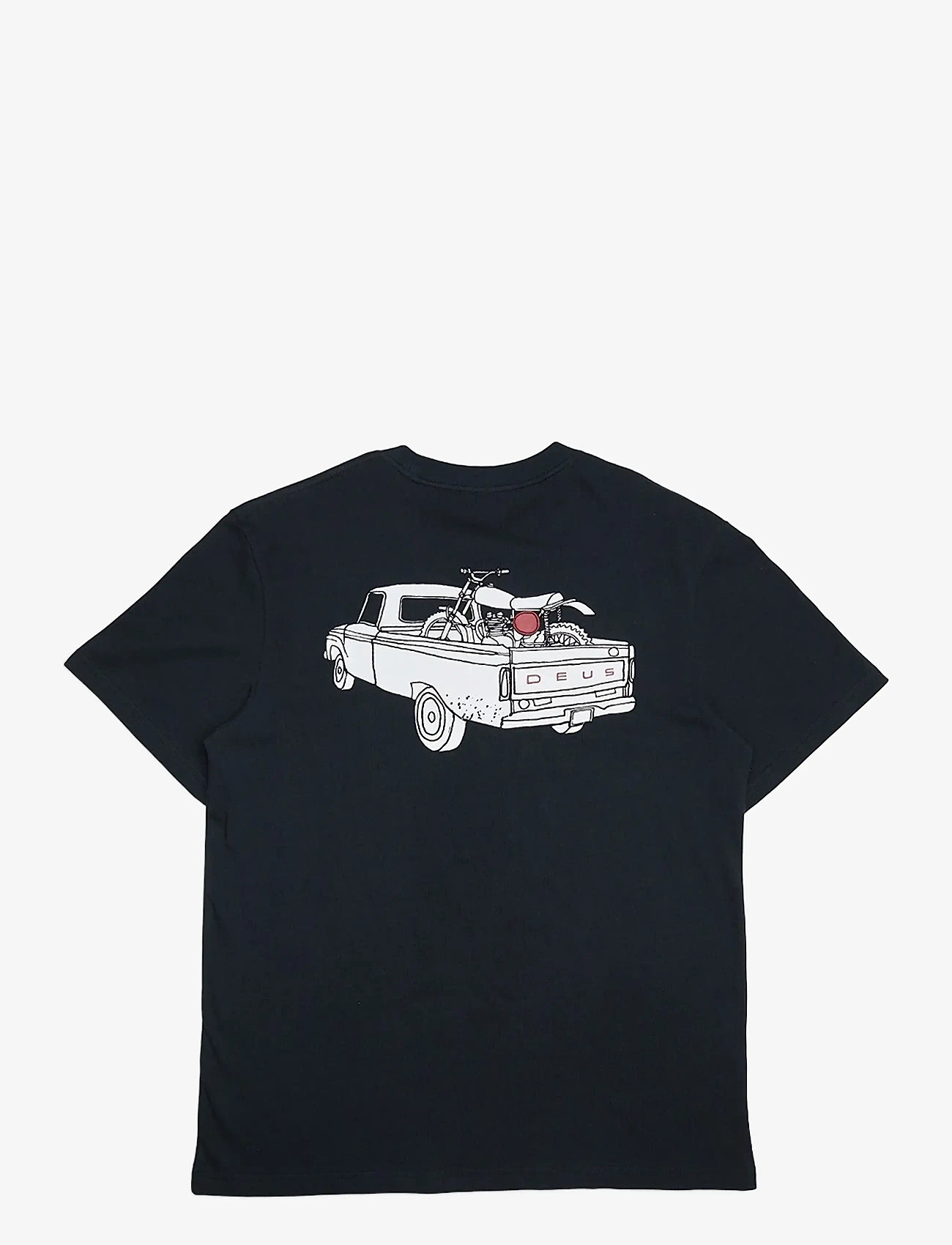 Deus Ex Machina - Carby Pickup Tee - kortärmade t-shirts - black - 0