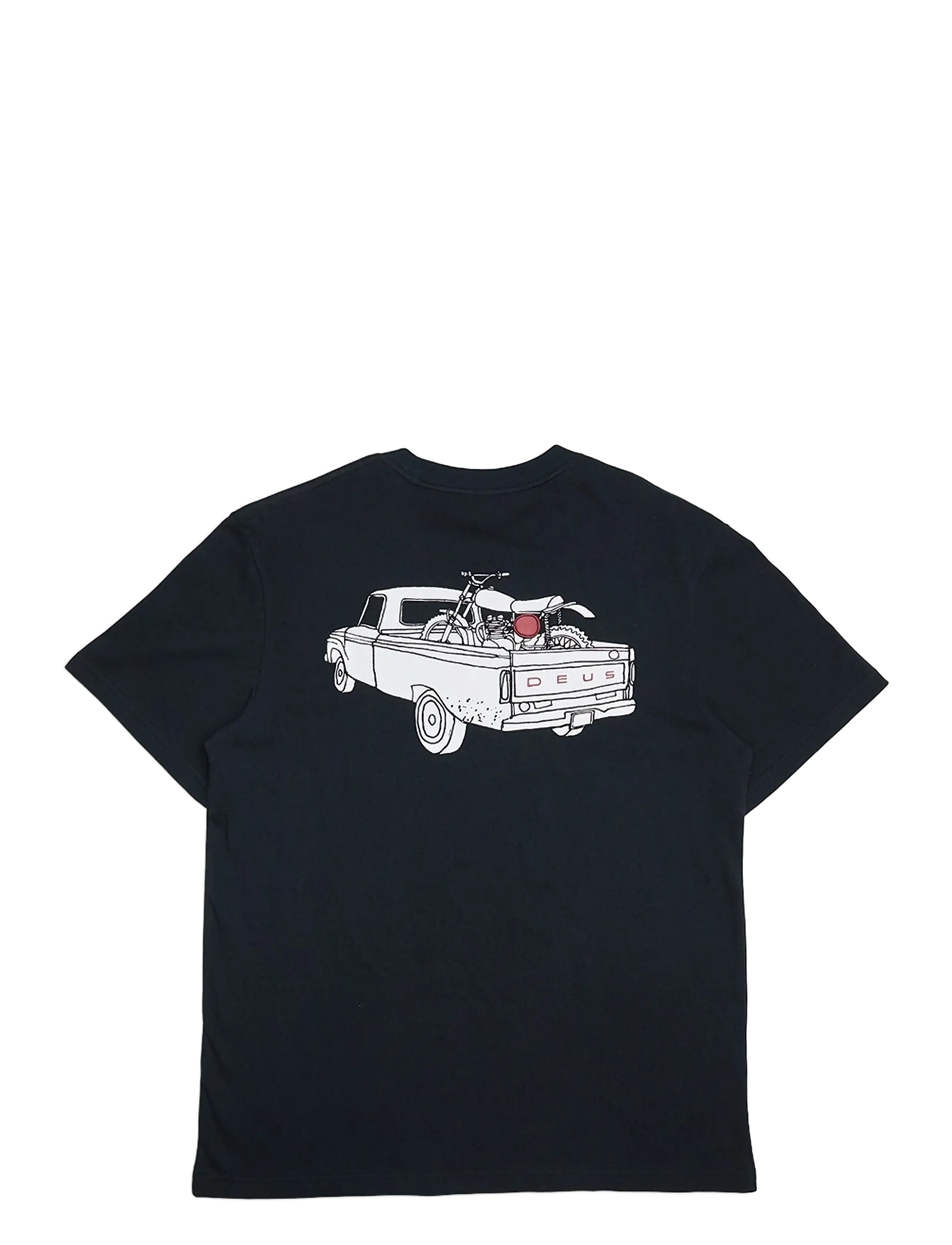 Deus Ex Machina Carby Pickup Tee - Clothing - BLACK / black