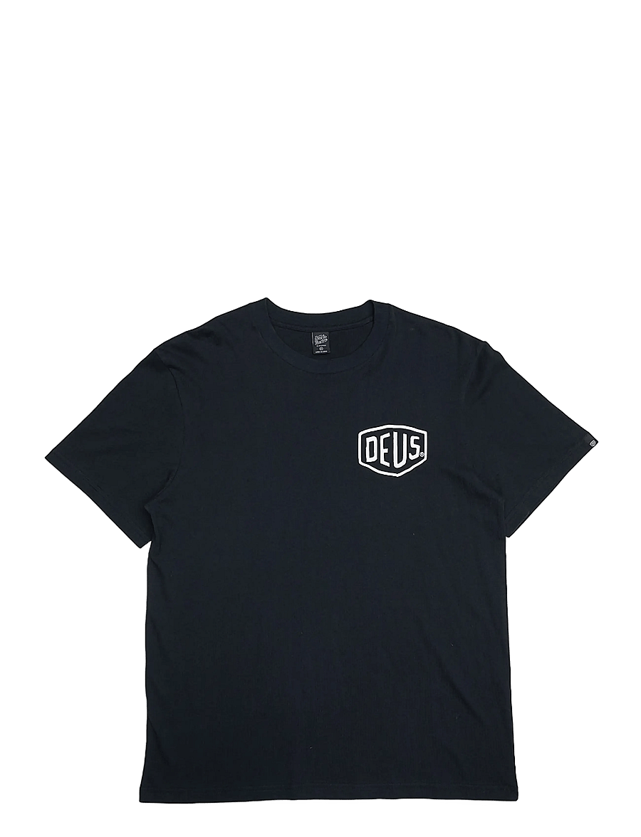 Deus Ex Machina - Carby Pickup Tee - kurzärmelige t-shirts - black - 1