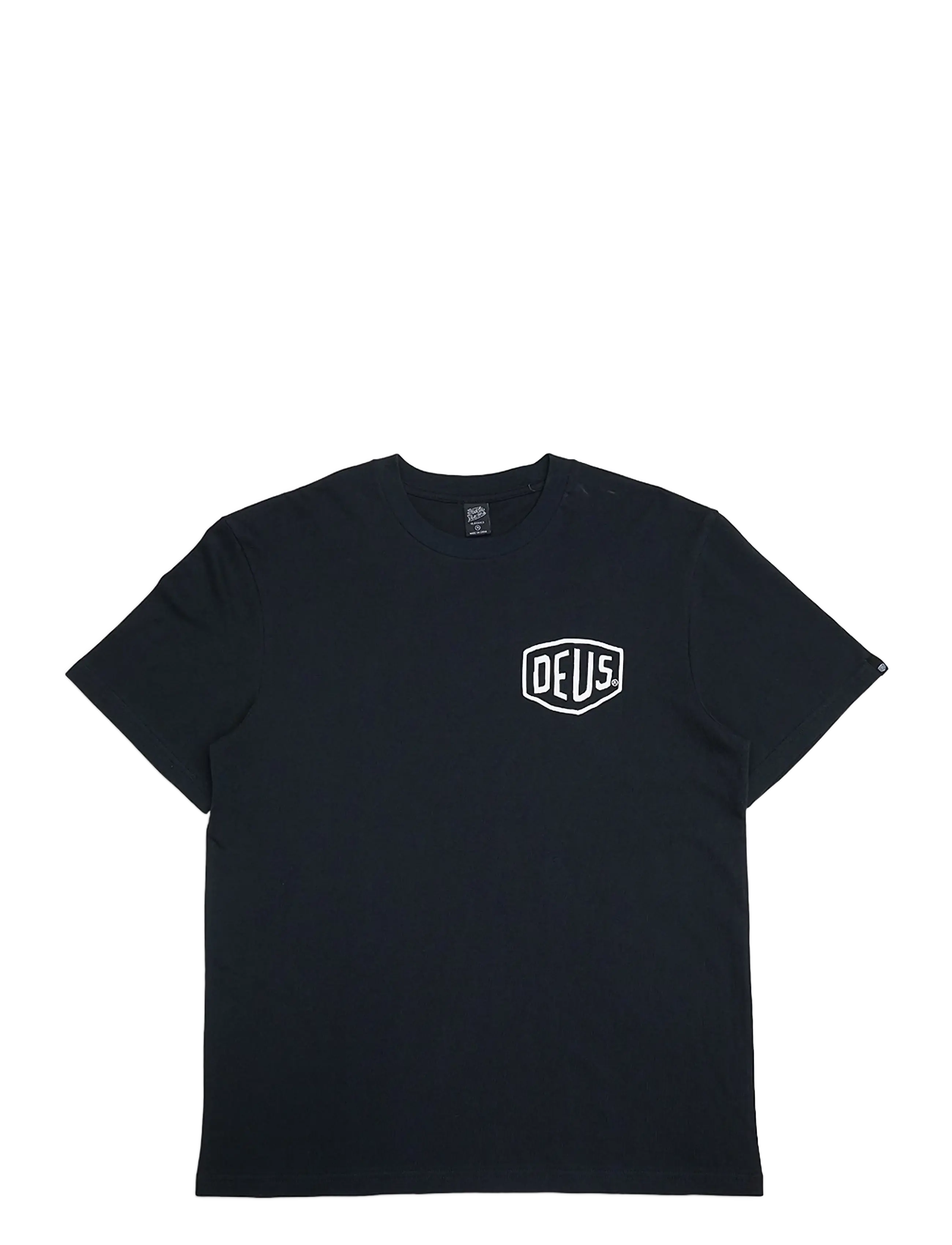 Deus Ex Machina Frontage Tee - T-shirts - BLACK / black
