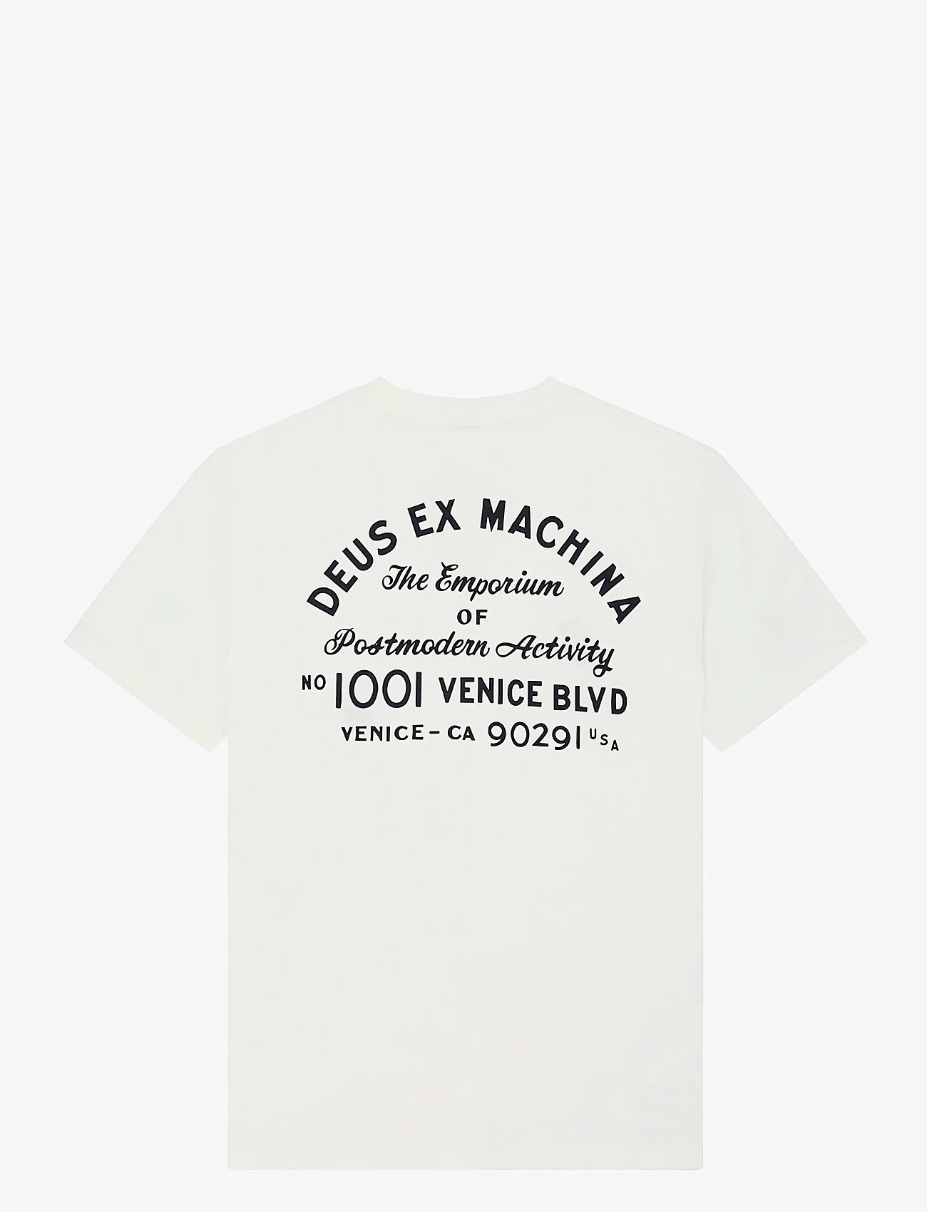 Deus Ex Machina - Emporium Niner - kortærmede t-shirts - pristine white - 2