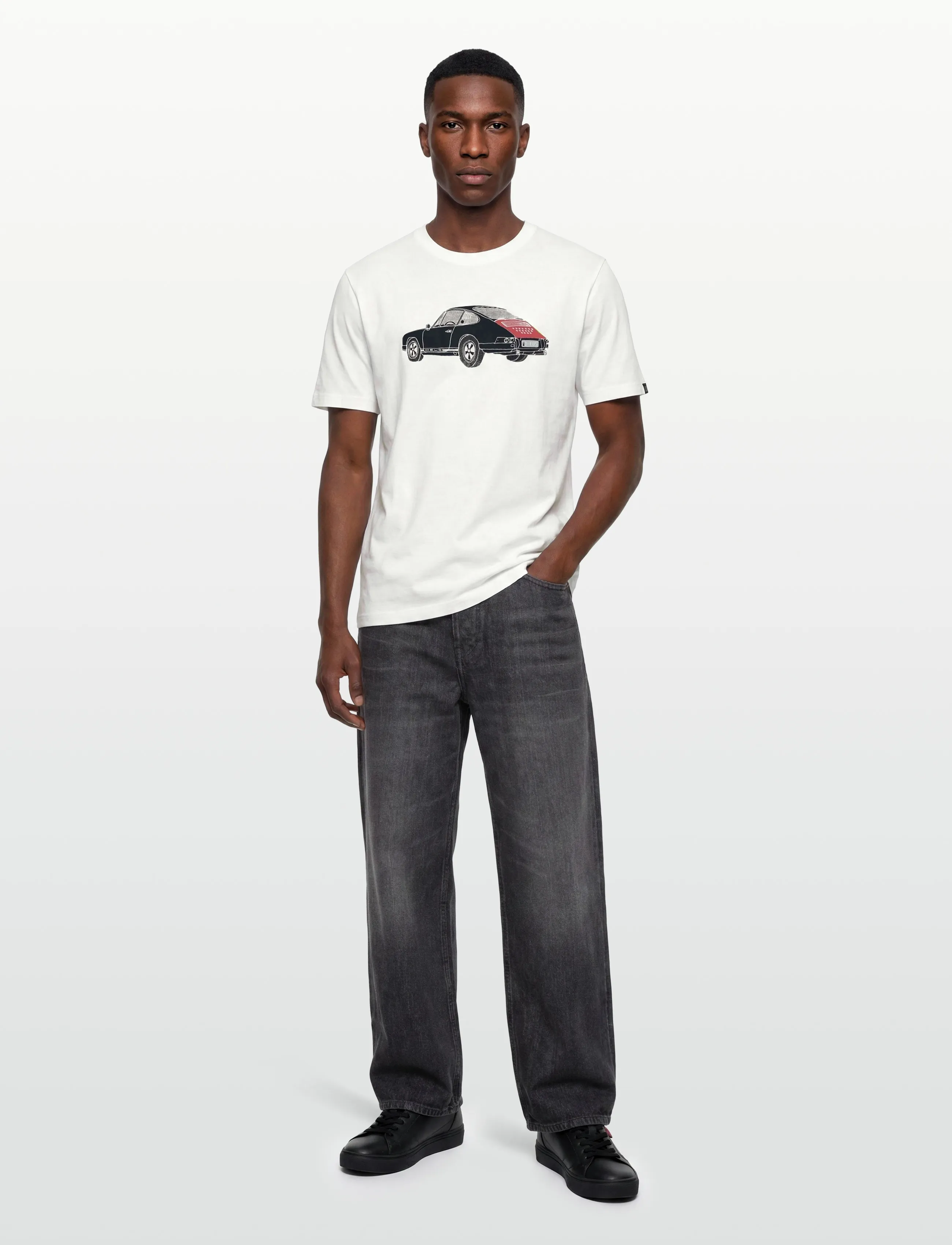 Deus Ex Machina Emporium Niner - T-shirts - PRISTINE WHITE / white