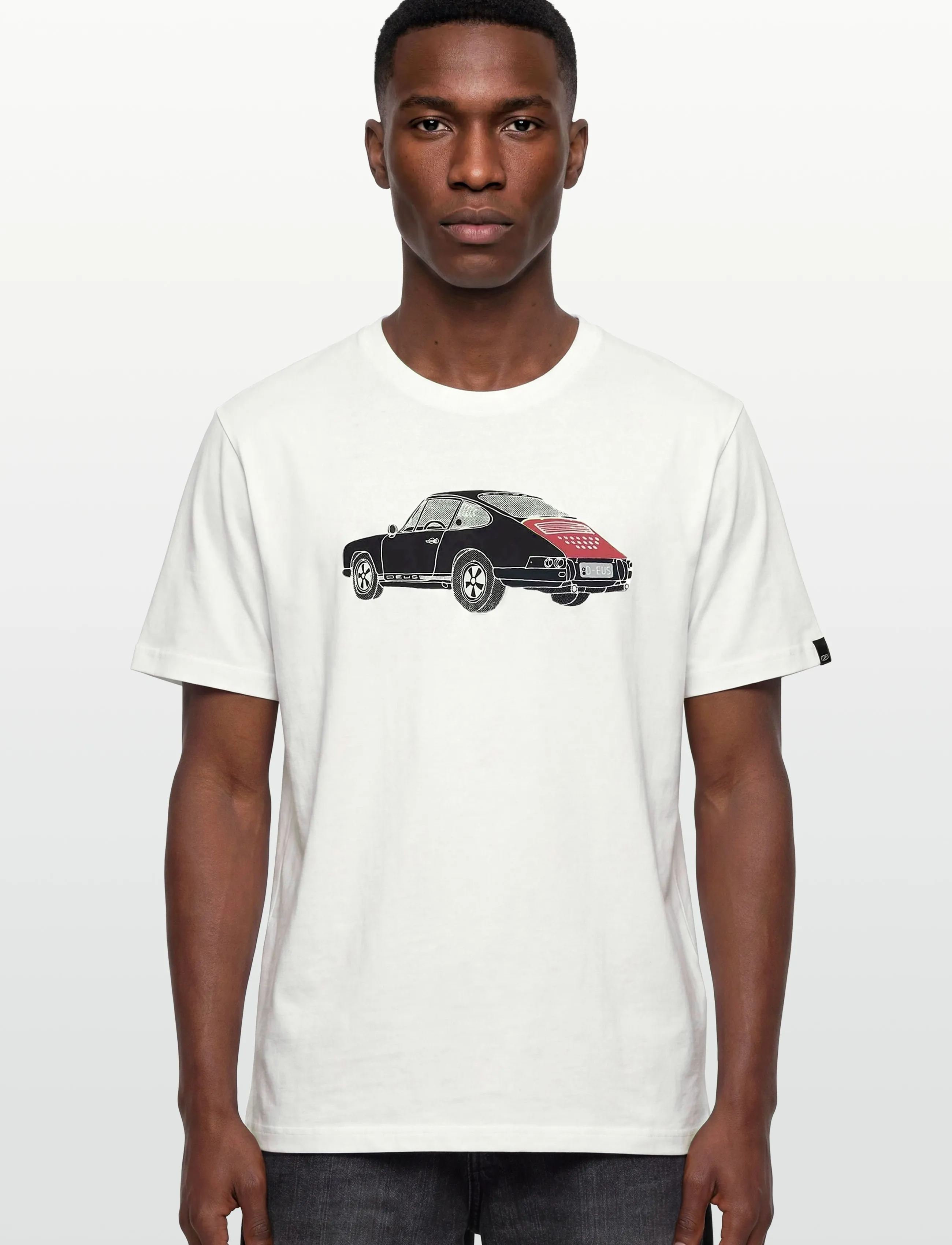Deus Ex Machina - Emporium Niner - kortärmade t-shirts - pristine white - 5