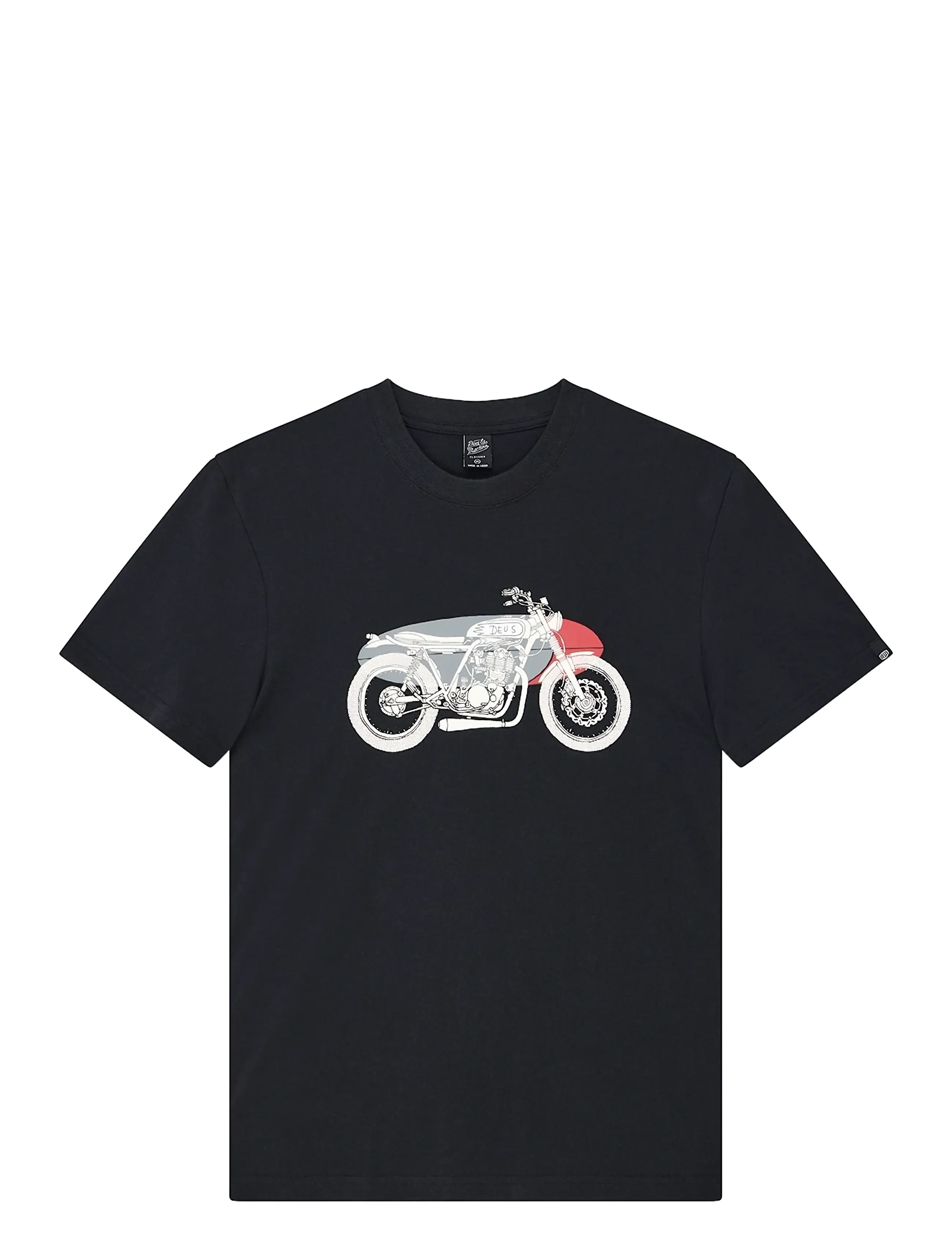 Deus Ex Machina - Drovers Dog Tee - kortærmede t-shirts - black - 1