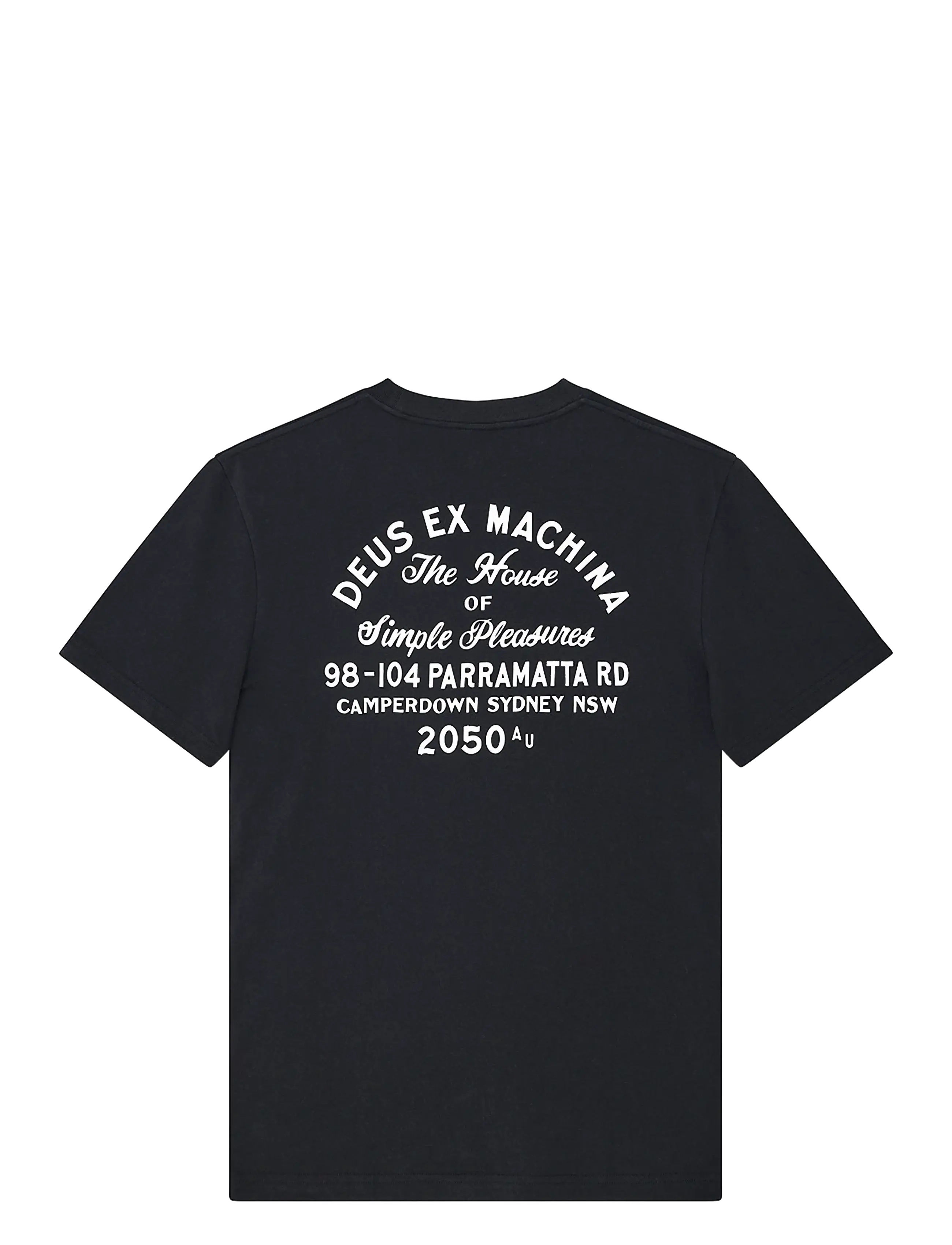 Deus Ex Machina - Drovers Dog Tee - kortærmede t-shirts - black - 2