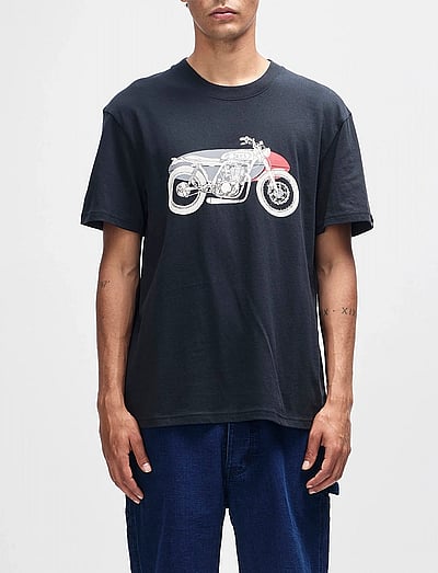 Deus Ex Machina Drovers Dog Tee - T-skjorter - BLACK / black
