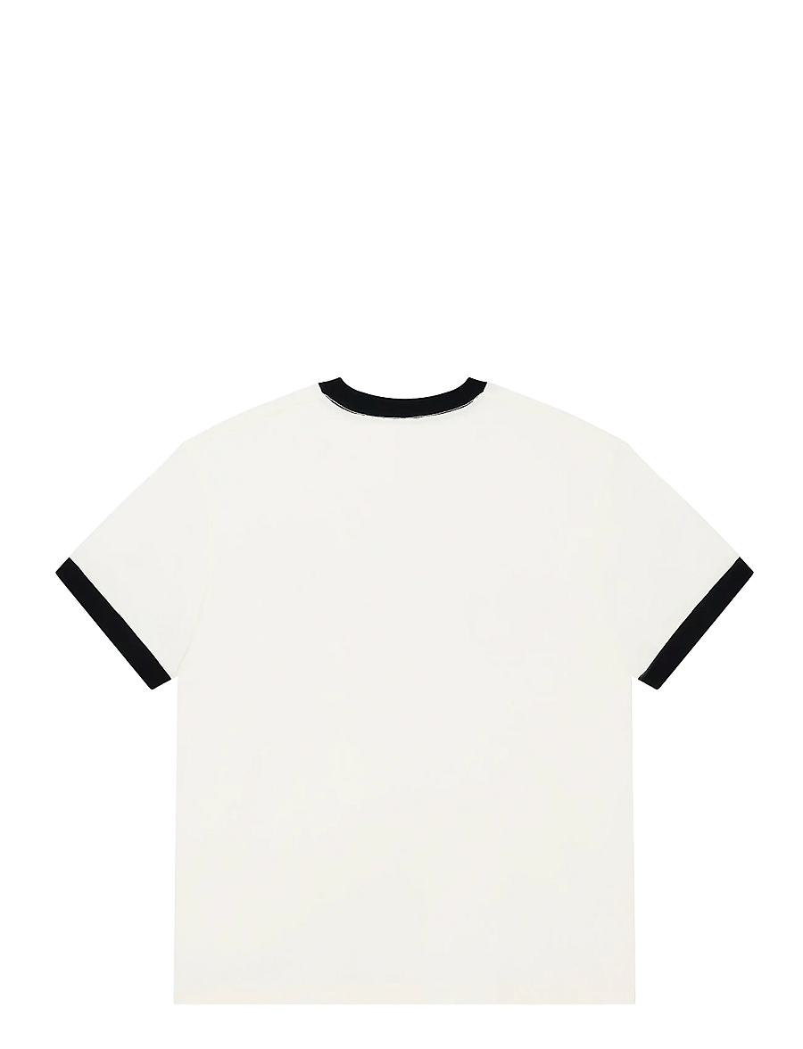 Deus Ex Machina - Arrows Ringer Tee - kurzärmelige t-shirts - pristine white - 2