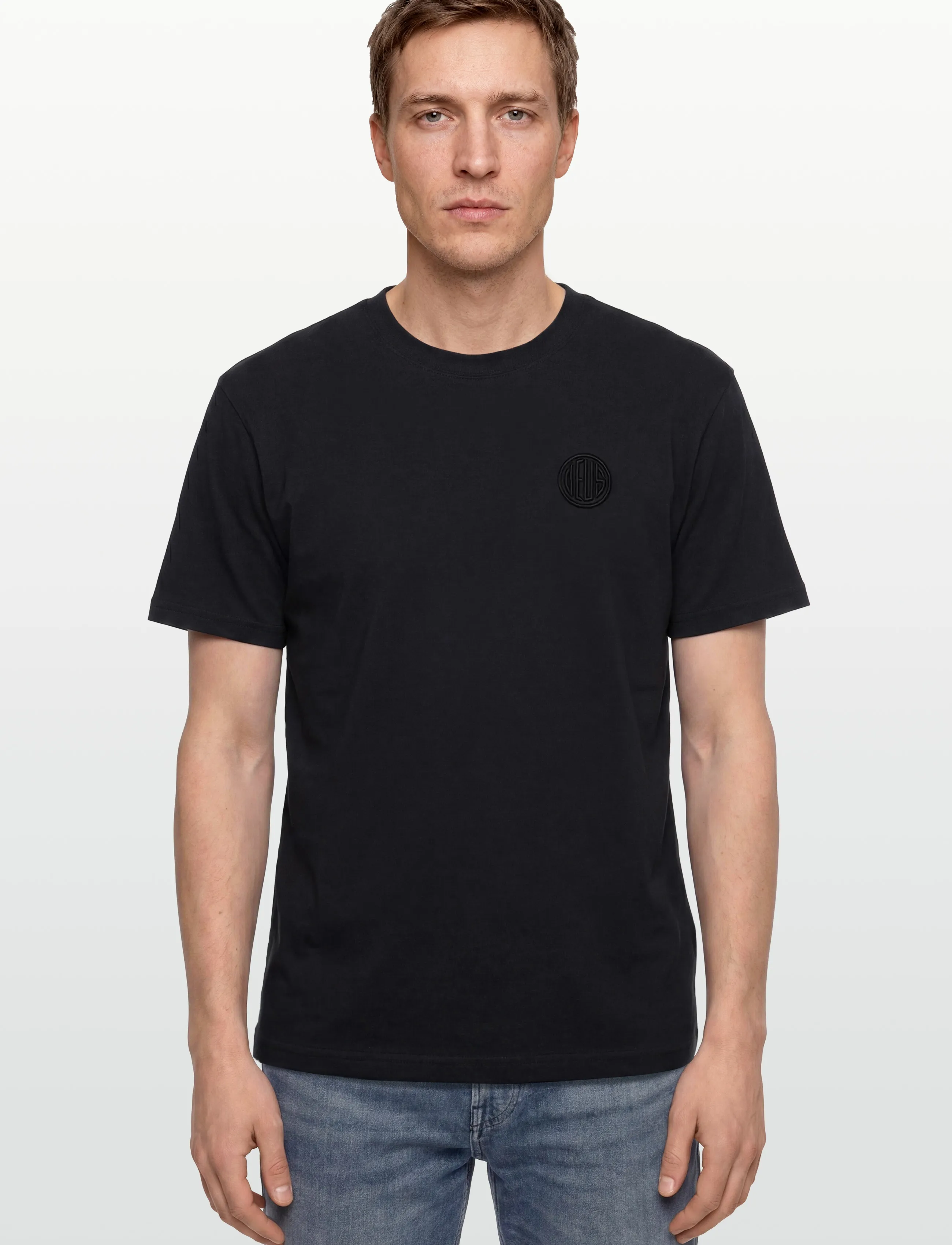 Deus Ex Machina - Pill Logo Tee - kortærmede t-shirts - black - 3