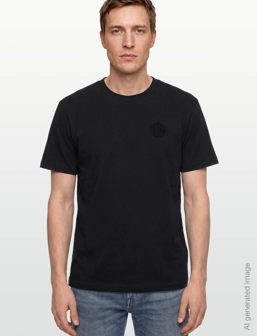 Deus Ex Machina - Pill Logo Tee - kortärmade t-shirts - black - 3