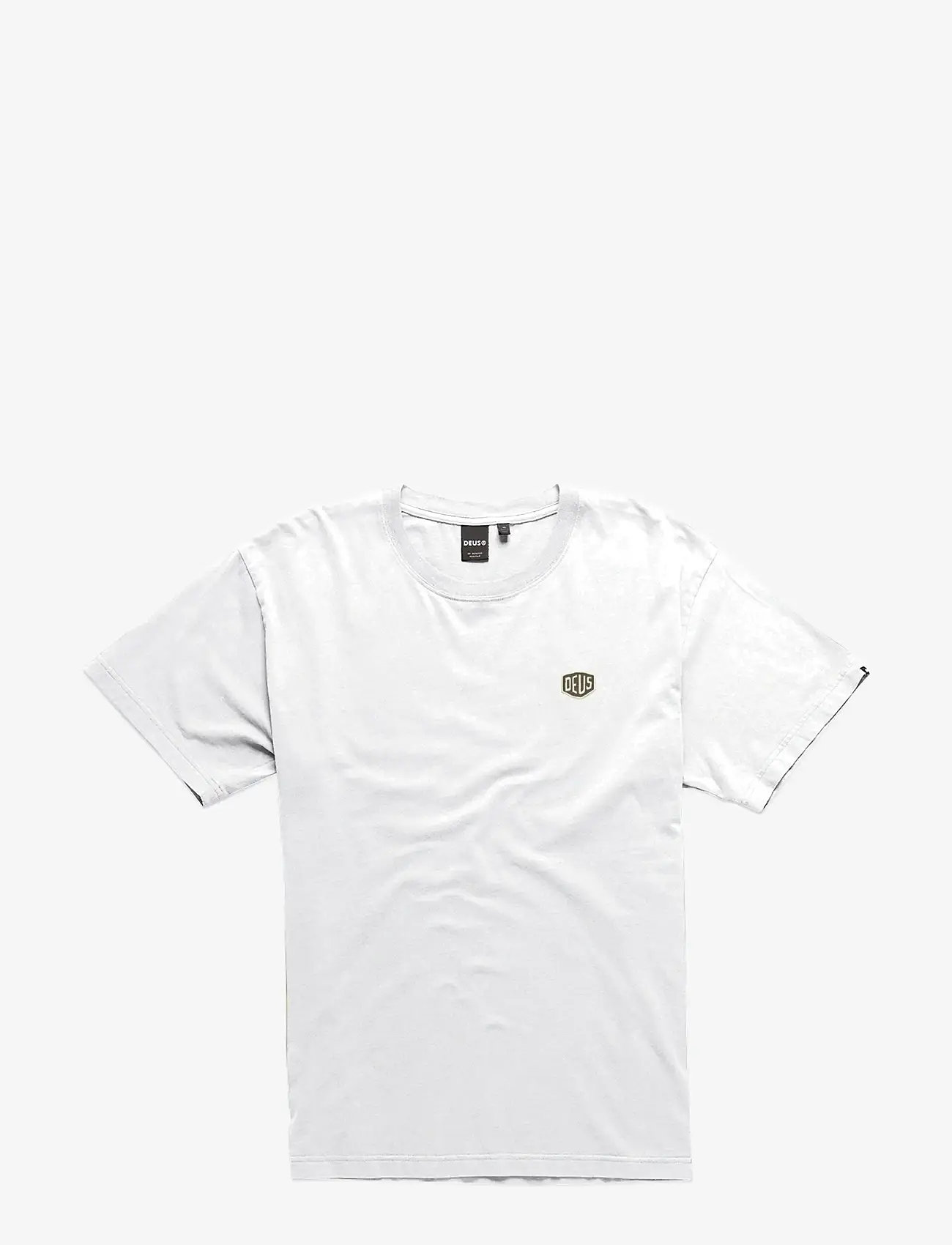 Deus Ex Machina - Shield Standard Tee - kortärmade t-shirts - white - 0