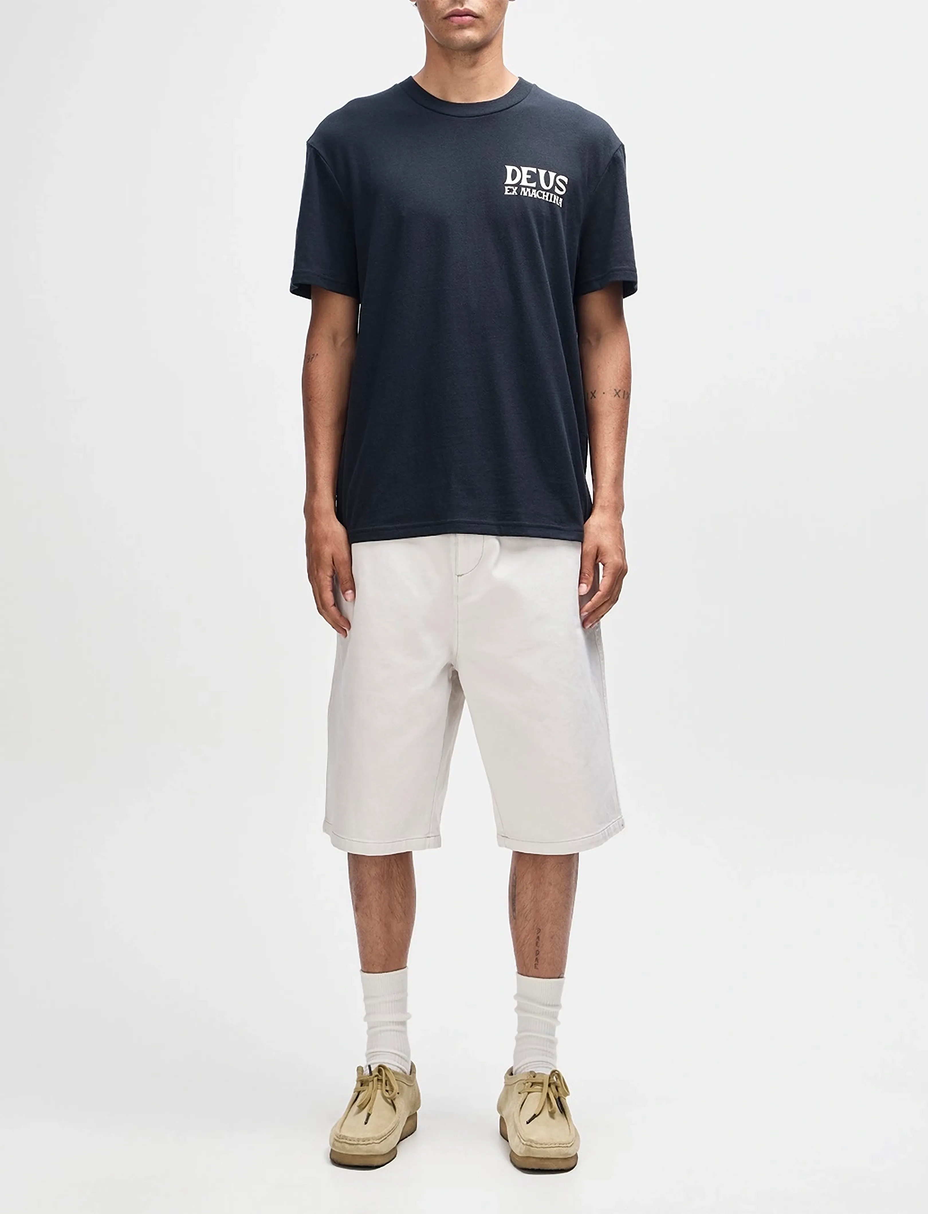 Deus Ex Machina - Chinook Tee - kortärmade t-shirts - black - 4
