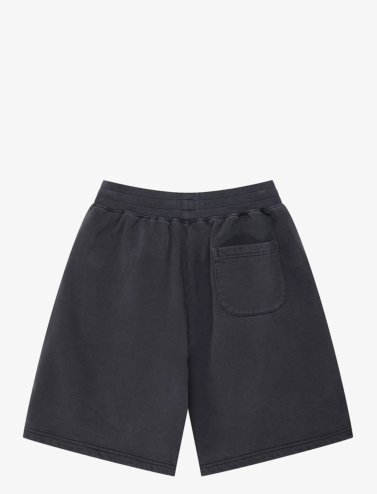 Deus Ex Machina - Shield Garment Dyed Track Short - sweatshorts - black - 2