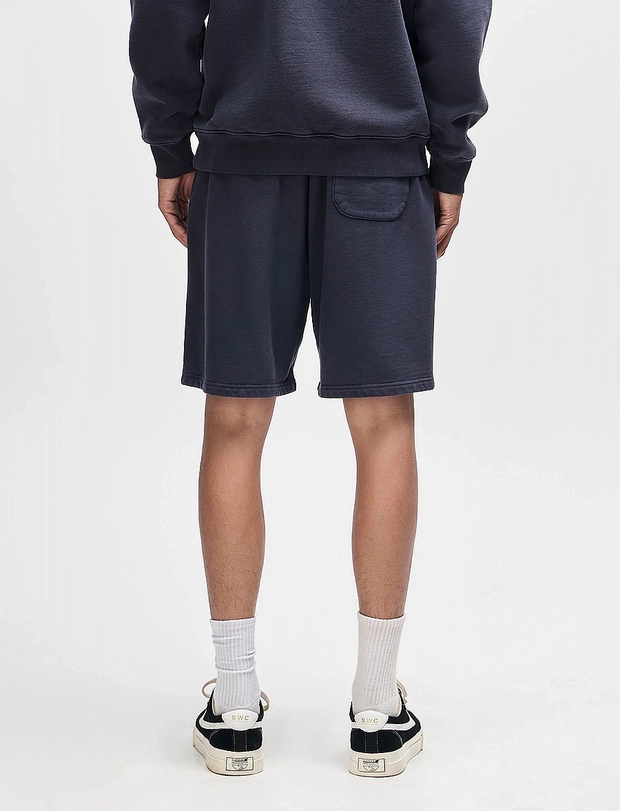Deus Ex Machina - Shield Garment Dyed Track Short - sweatshorts - black - 3