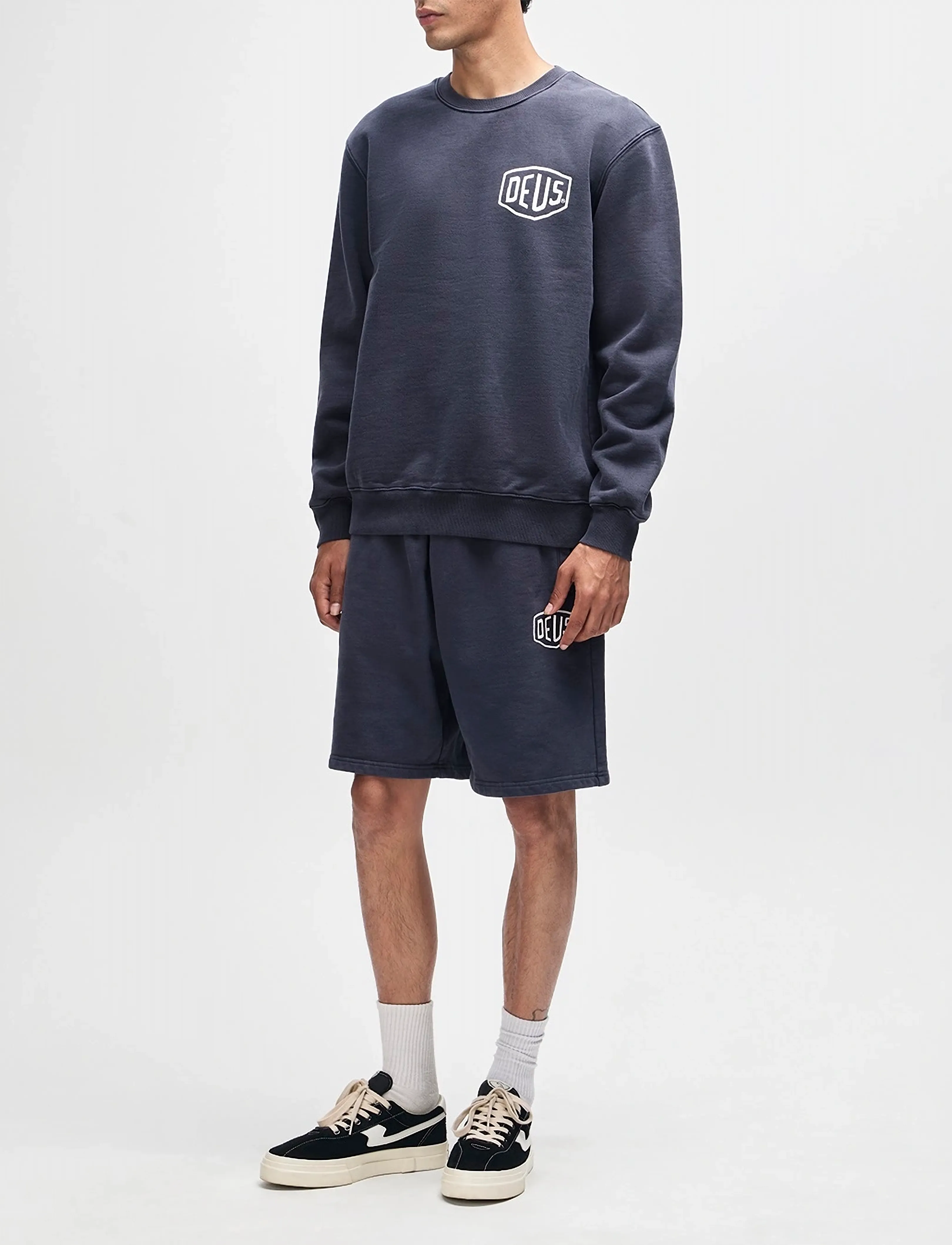 Deus Ex Machina Shield Garment Dyed Track Short shorts herr – bild 5