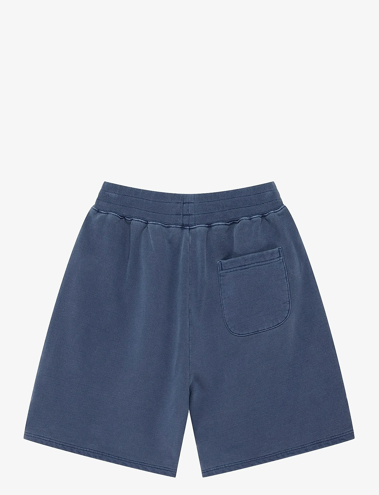 Deus Ex Machina - Shield Garment Dyed Track Short - sweatshorts - mechanic blue - 1