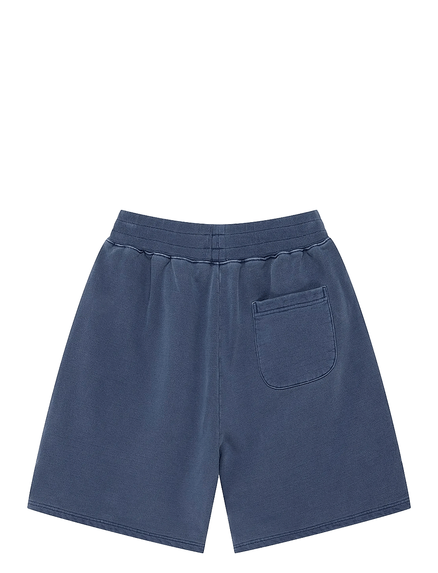 Deus Ex Machina - Shield Garment Dyed Track Short - lühikesed dressipüksid - mechanic blue - 2