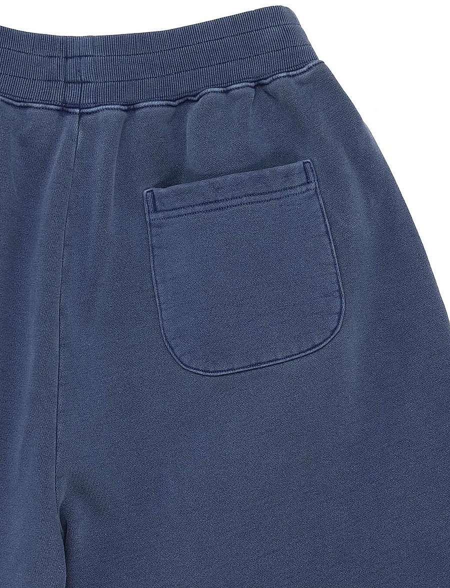 Deus Ex Machina - Shield Garment Dyed Track Short - lühikesed dressipüksid - mechanic blue - 5