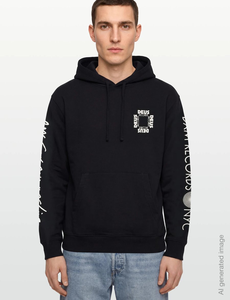 Deus Ex Machina - Defacto Hoodie - pirkt pēc stila - black - 4