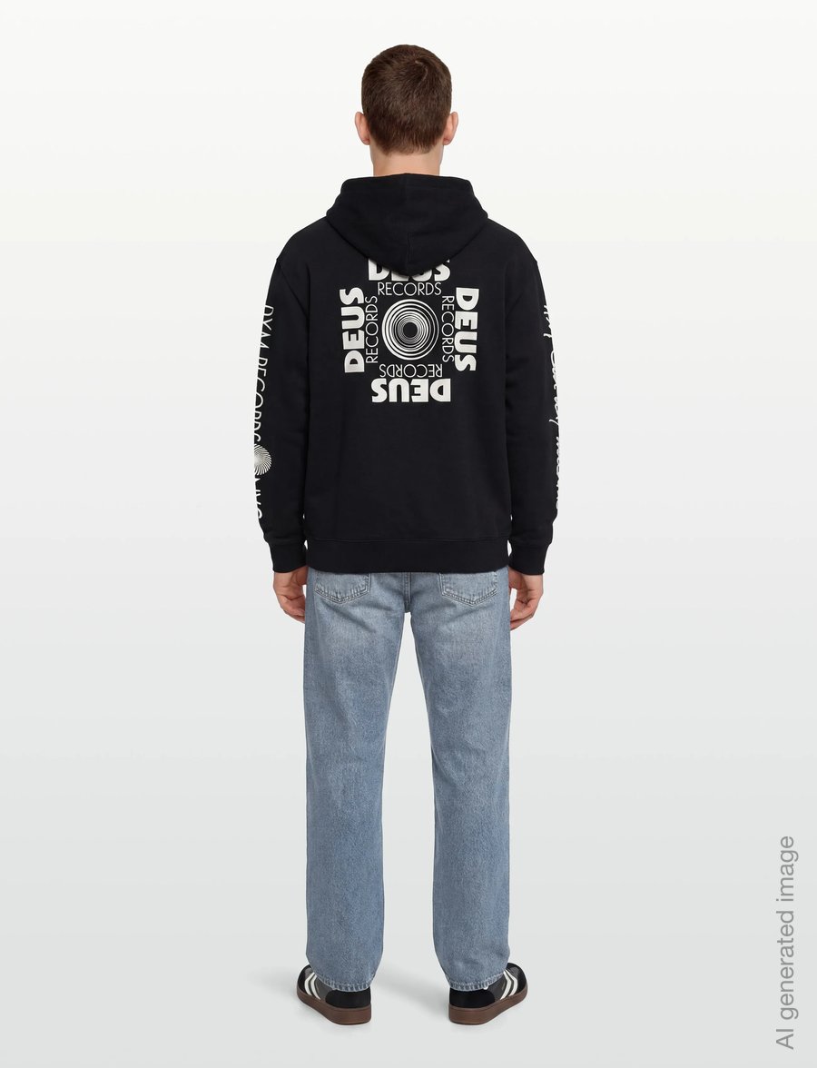 Deus Ex Machina - Defacto Hoodie - pirkt pēc stila - black - 5
