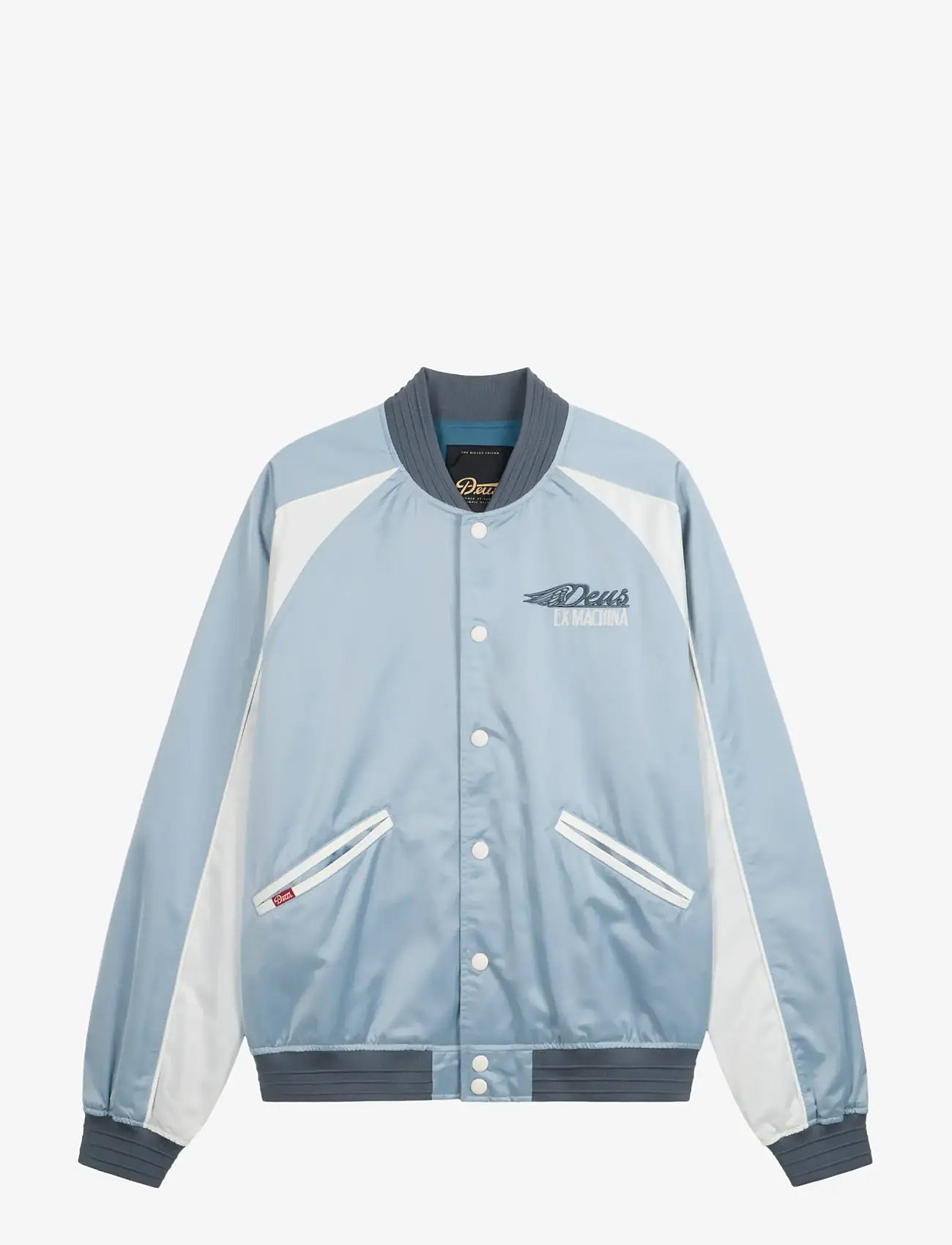 Deus Ex Machina - Winglet Souvenir Jacket - varsity-jacken - blue - 0