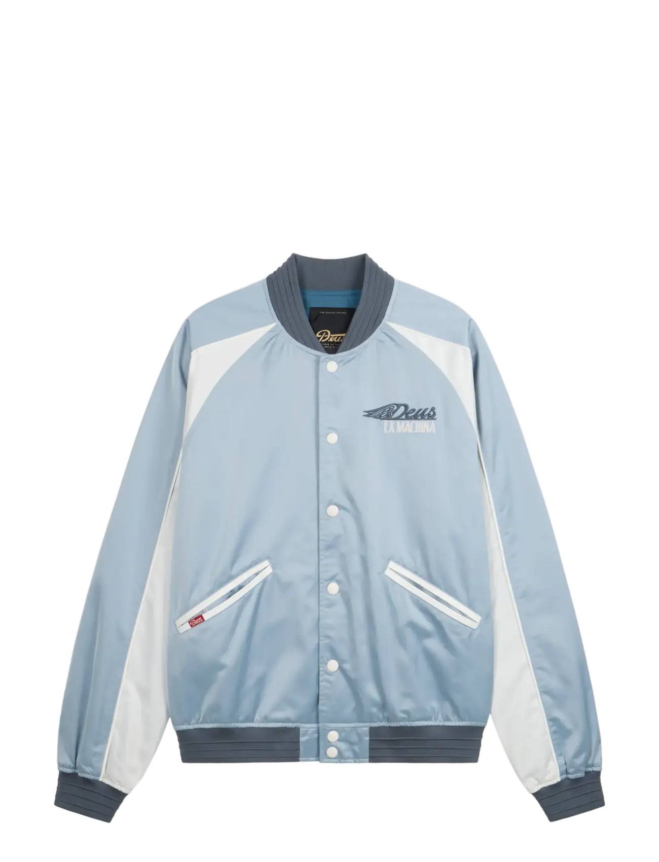 Deus Ex Machina Winglet Souvenir Jacket - Clothing - BLUE / blue