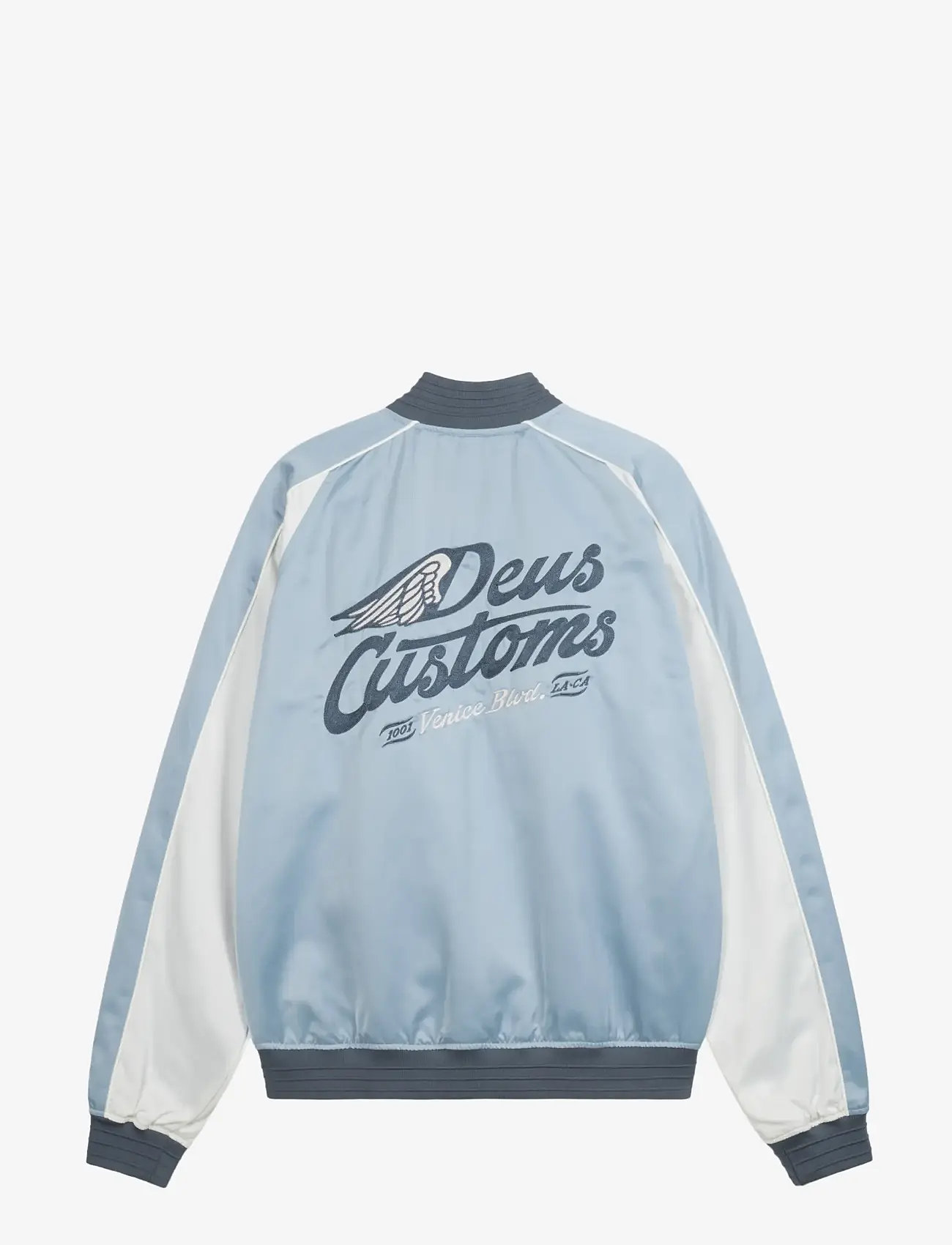 Deus Ex Machina - Winglet Souvenir Jacket - varsity-jacken - blue - 1