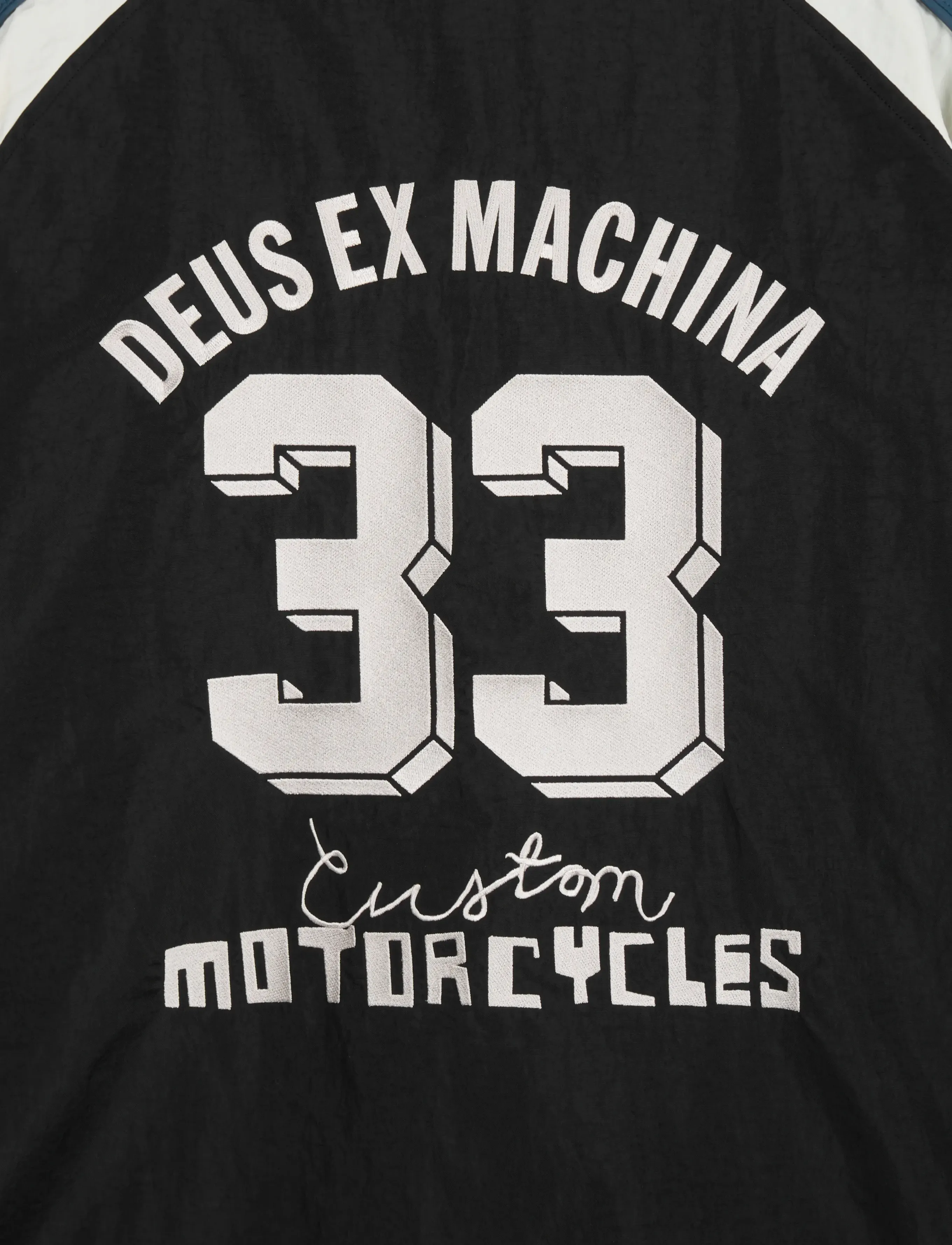 Deus Ex Machina - Track Jacket - forårsjakker - black - 5