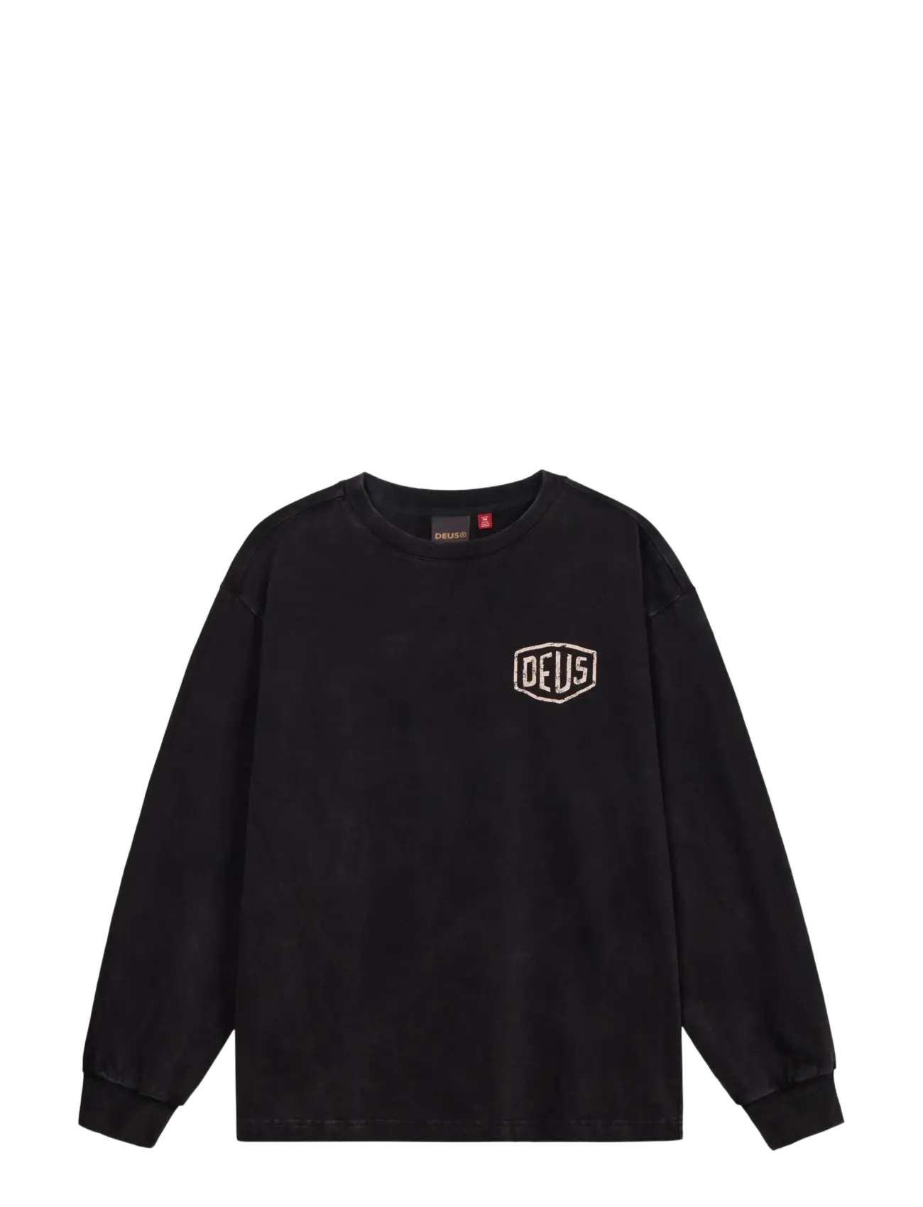 Deus Ex Machina Roar Ls Tee - Kläder - BLACK / black