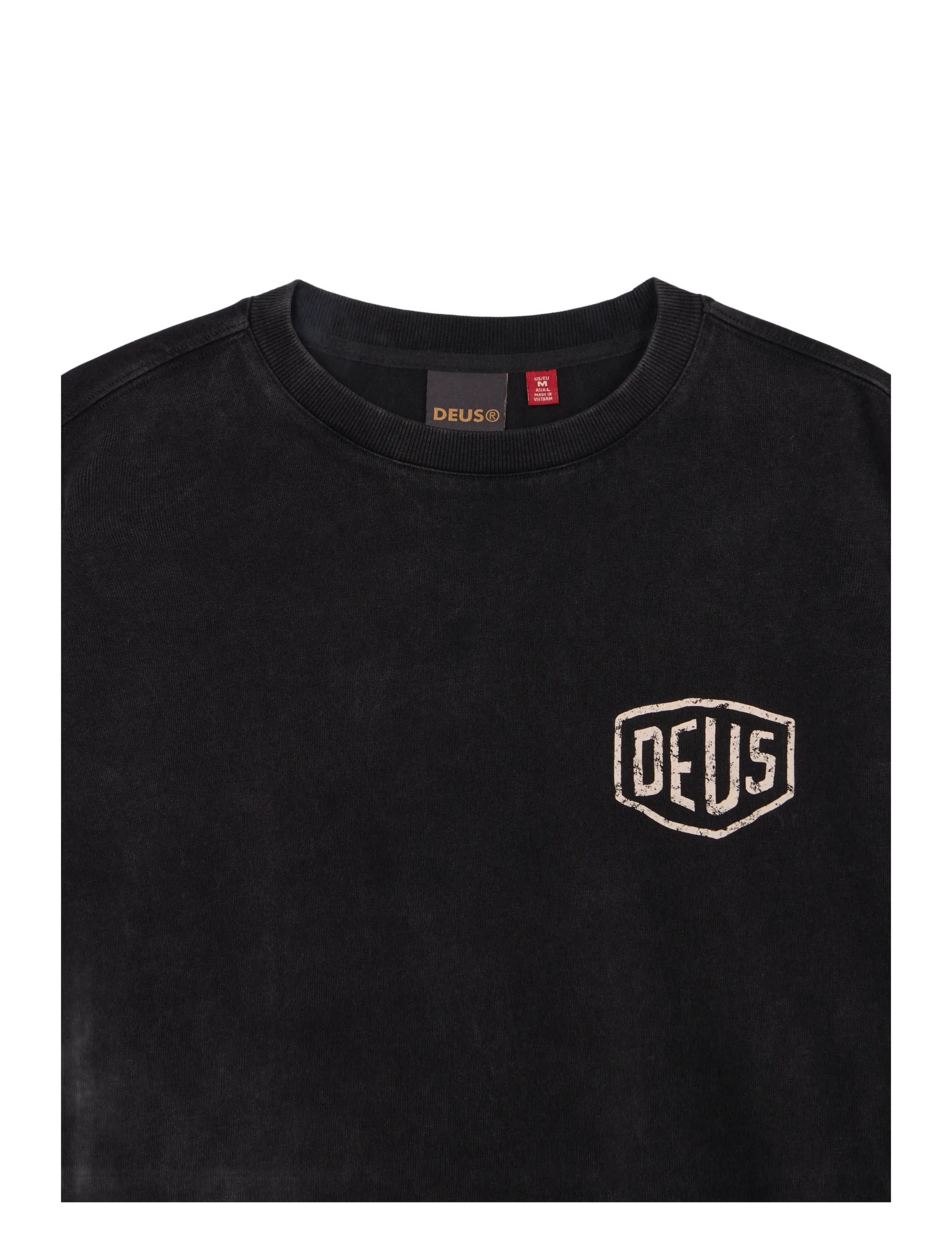 Deus Ex Machina - Roar Ls Tee - långärmade t-shirts - black - 2