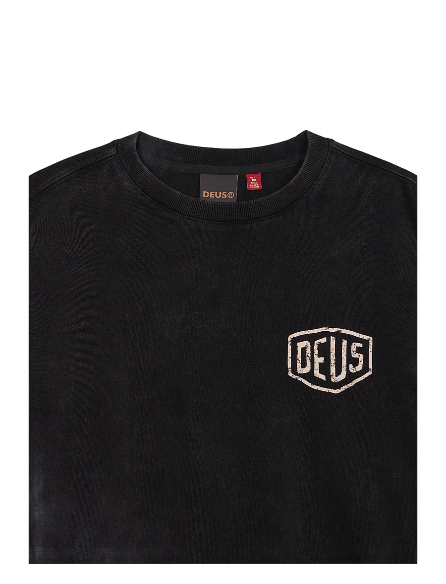 Deus Ex Machina - Roar Ls Tee - langärmelige t-shirts - black - 2