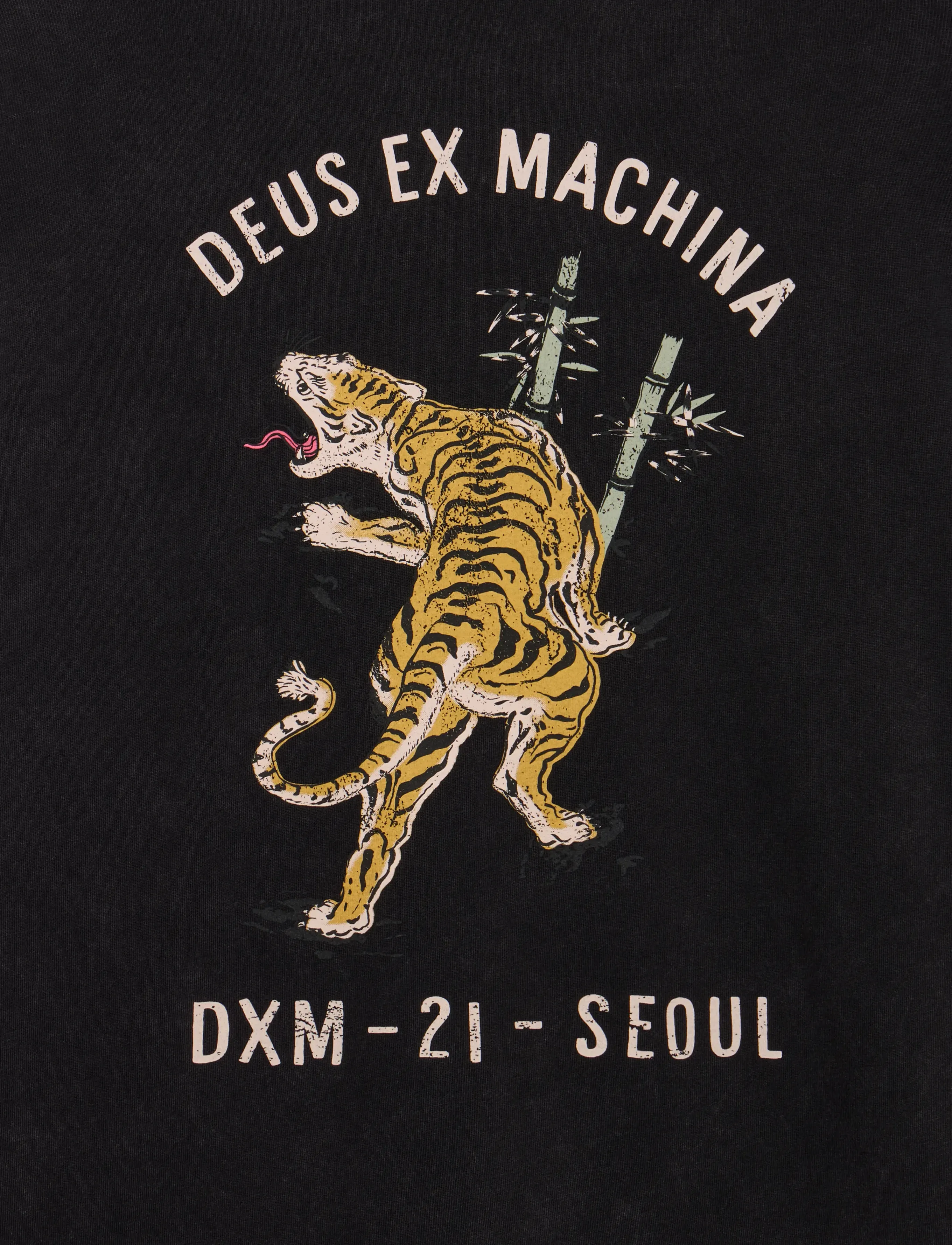 Deus Ex Machina - Roar Ls Tee - långärmade t-shirts - black - 3