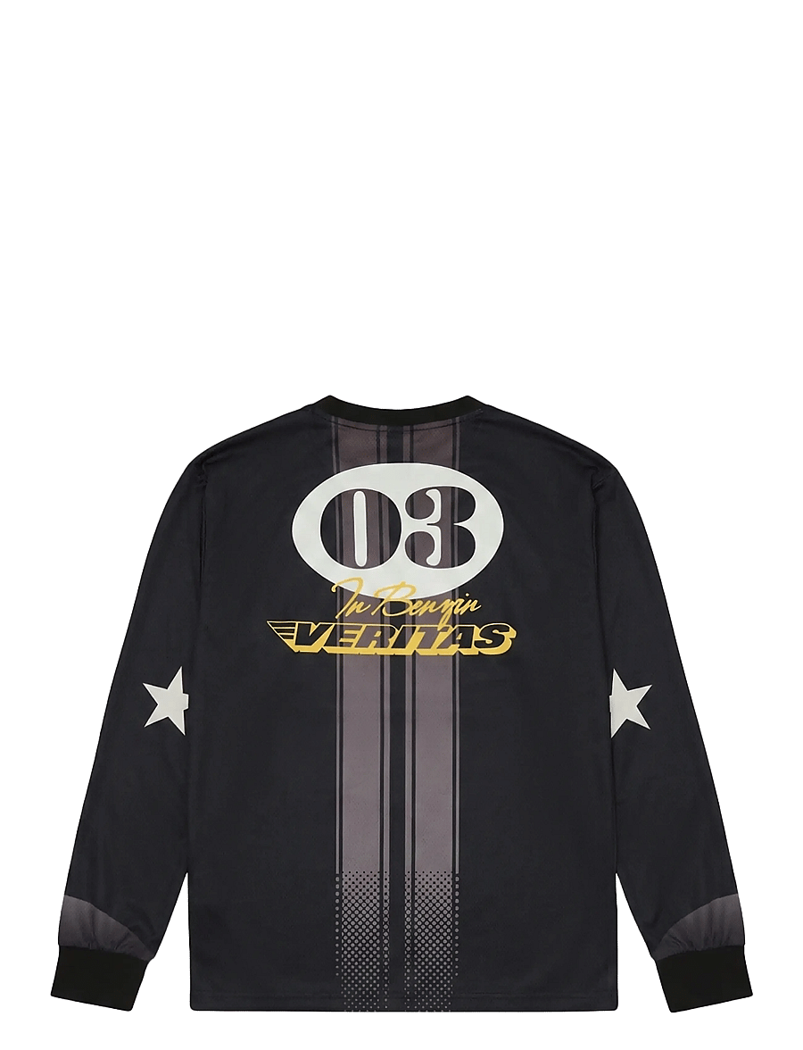 Deus Ex Machina - Circuit Moto Ls Jersey - langarmshirts - black - 1