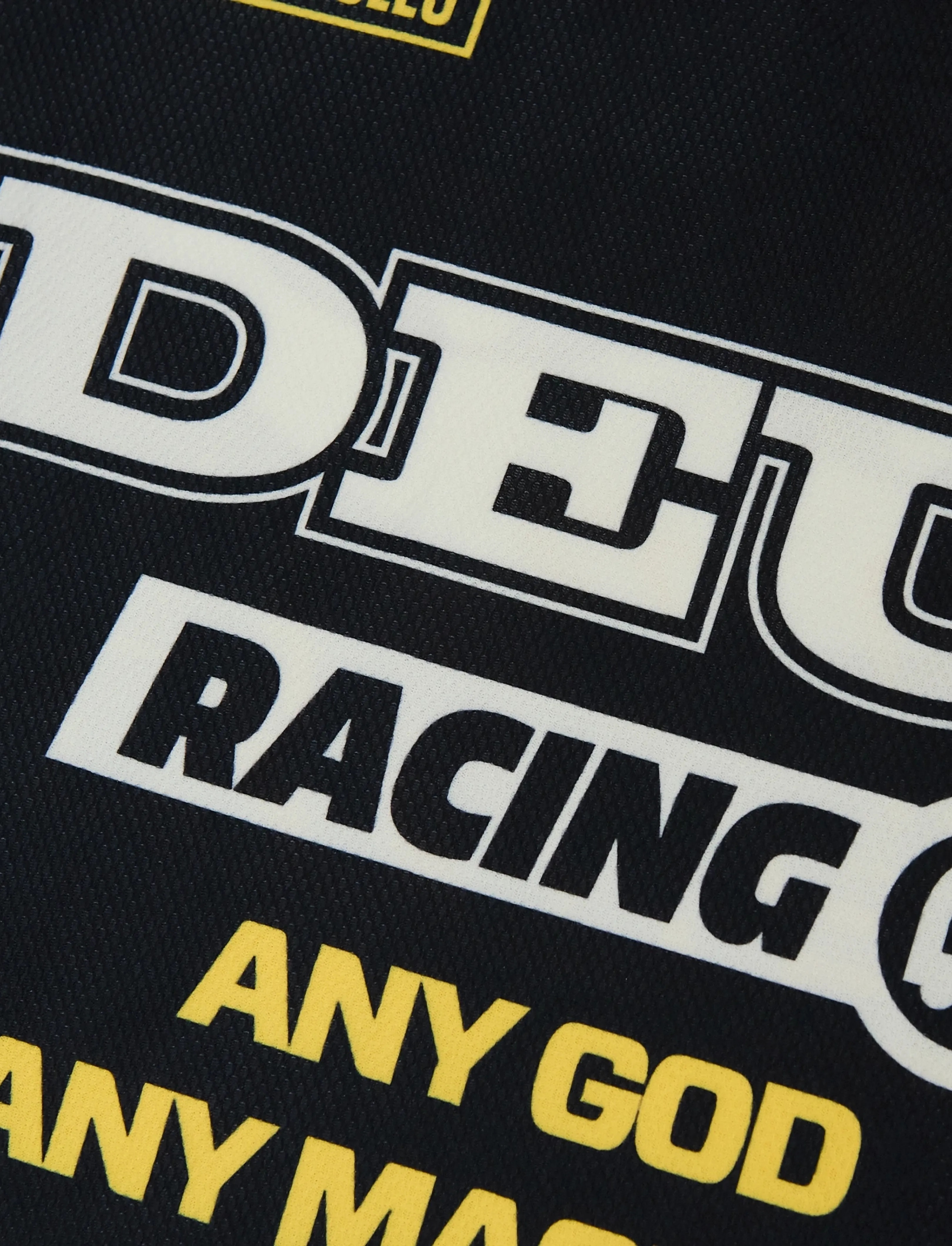Deus Ex Machina - Circuit Moto Ls Jersey - toppe & t-shirts - black - 2
