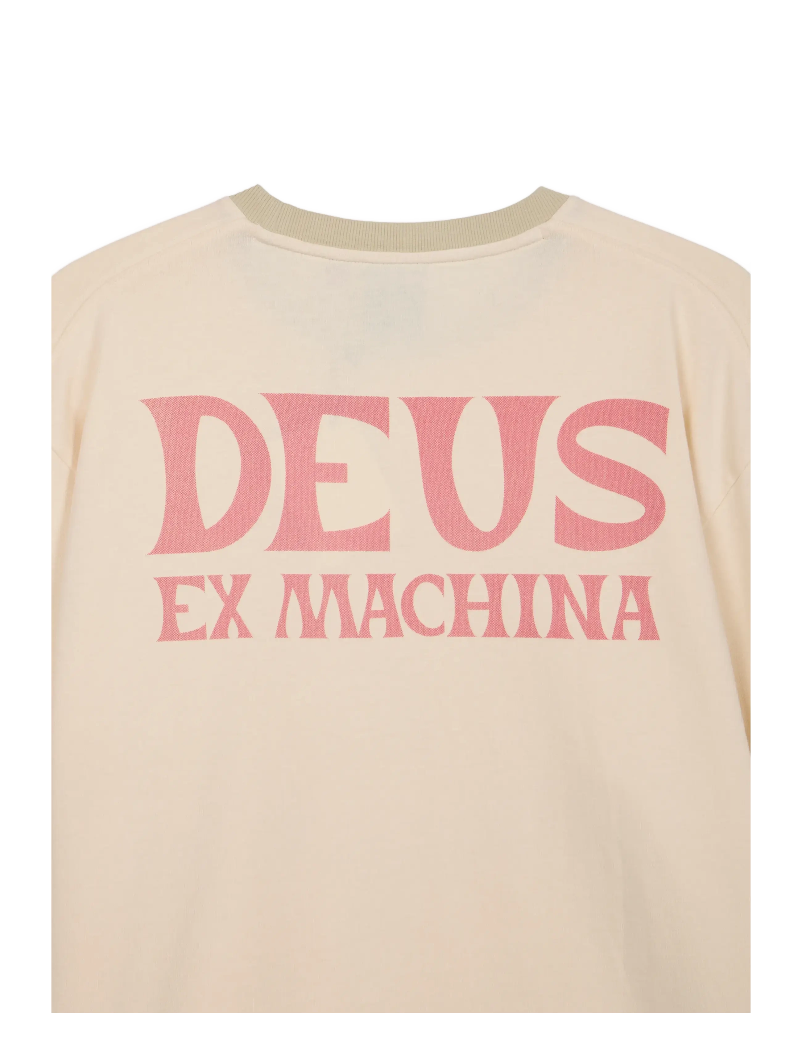 Deus Ex Machina - Chinook Ls Tee - långärmade t-shirts - ivory - 2
