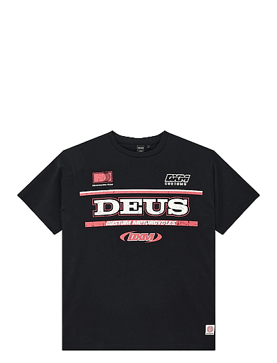 Deus Ex Machina Enduro Moto Tee - T-Shirts - BLACK / black