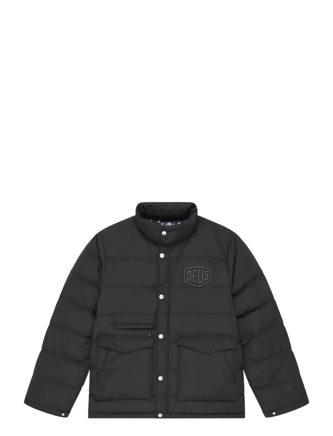 Deus Ex Machina Carson Down Jacket - Gesteppt - BLACK / black