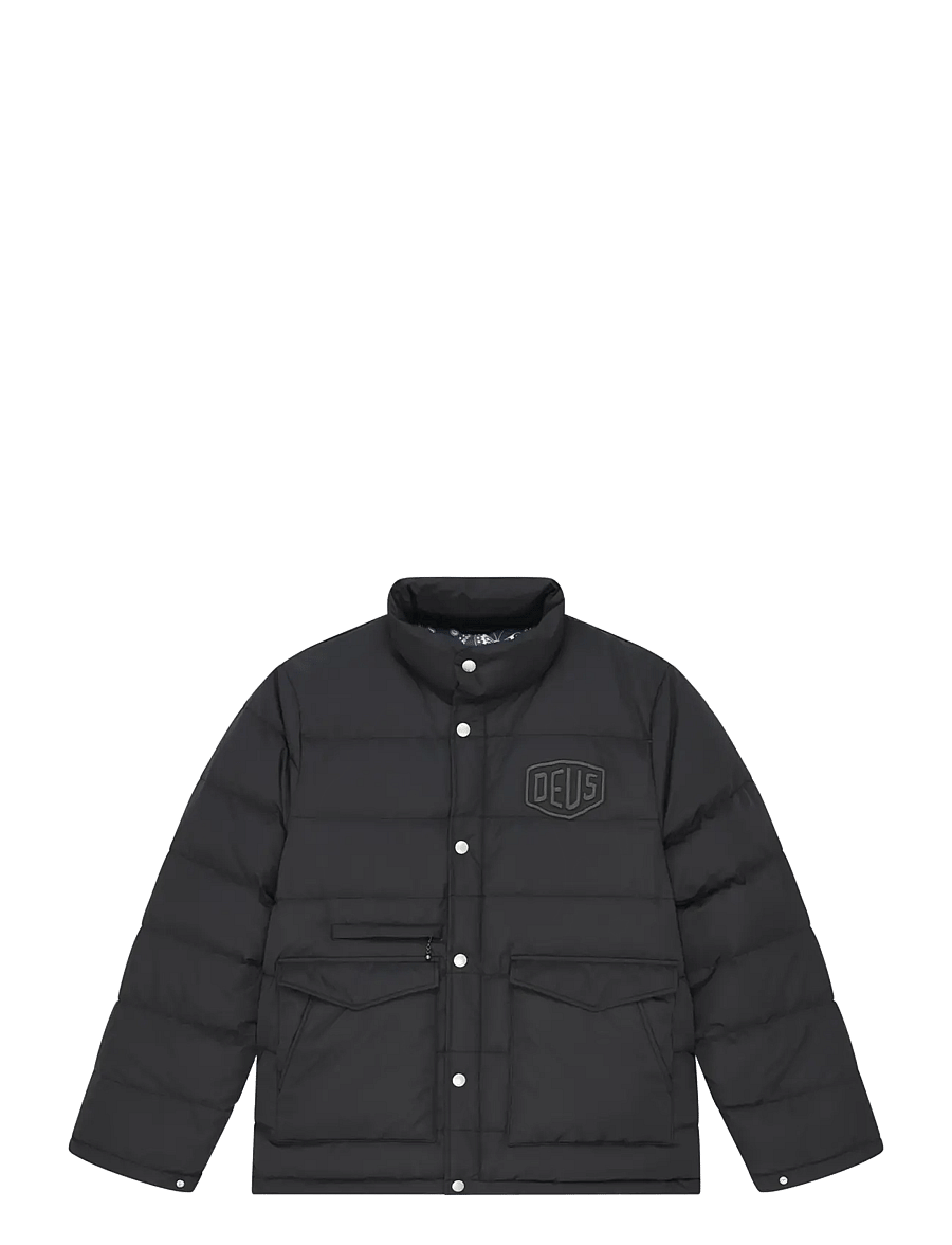 Deus Ex Machina - Carson Down Jacket - herbstjacken - black - 1