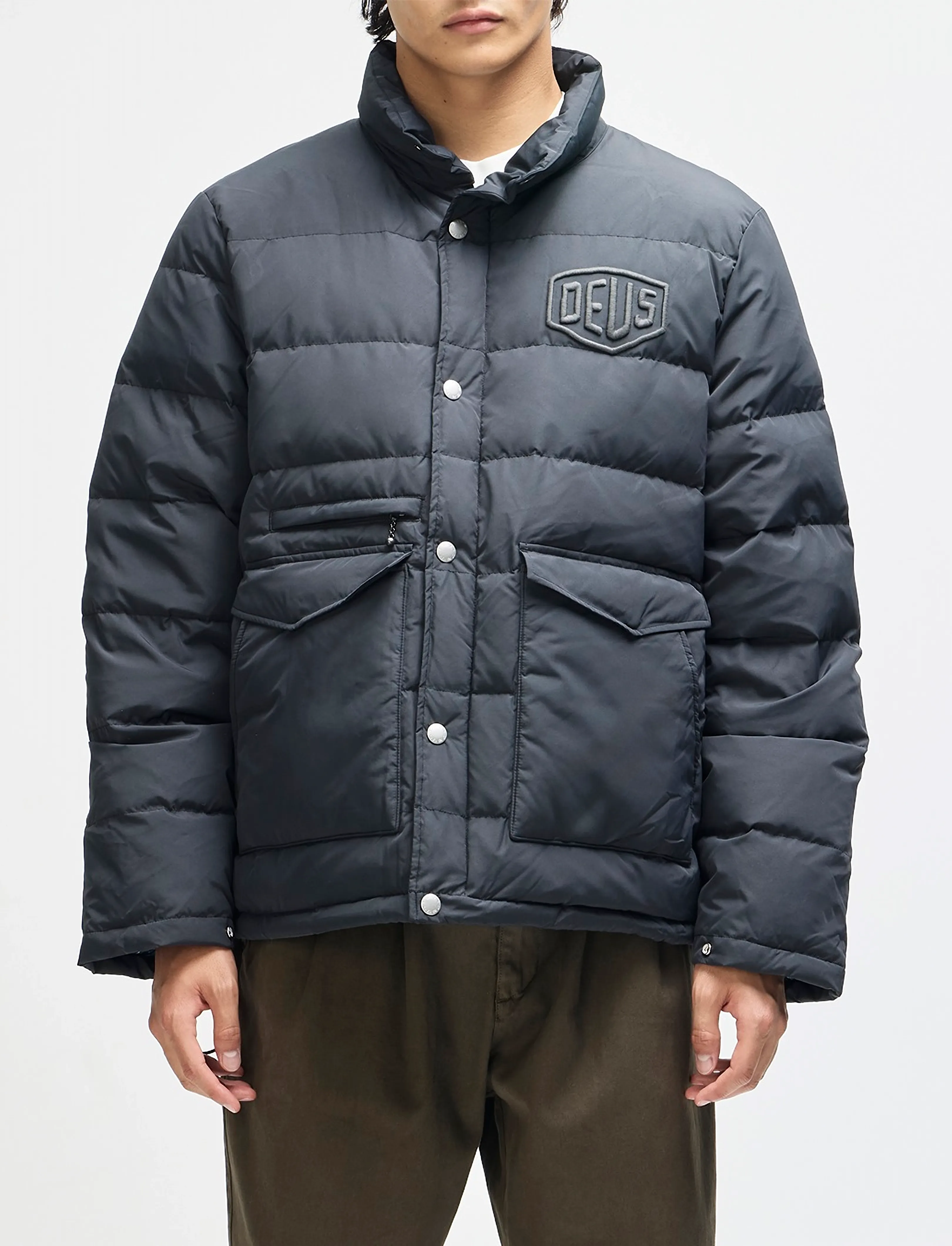 Deus Ex Machina - Carson Down Jacket - herbstjacken - black - 0
