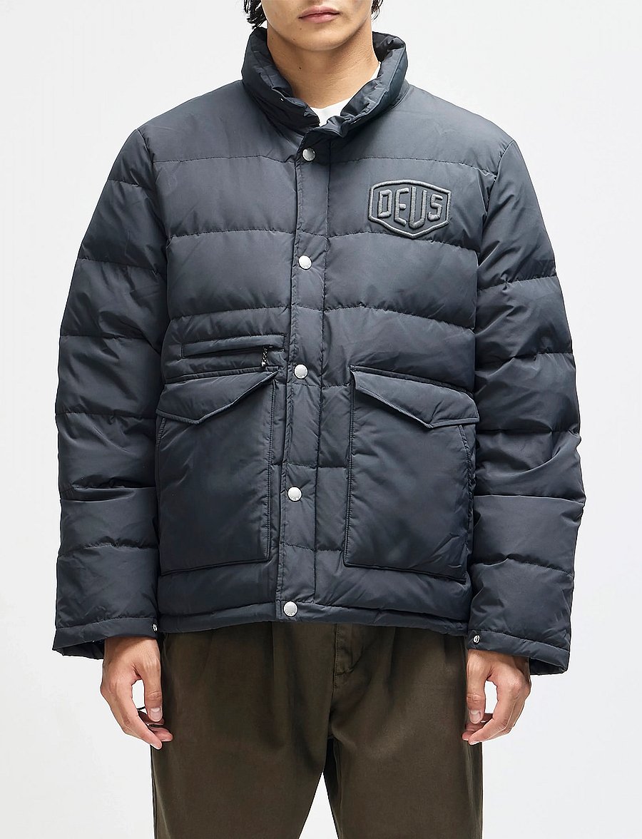 Deus Ex Machina - Carson Down Jacket - herbstjacken - black - 0