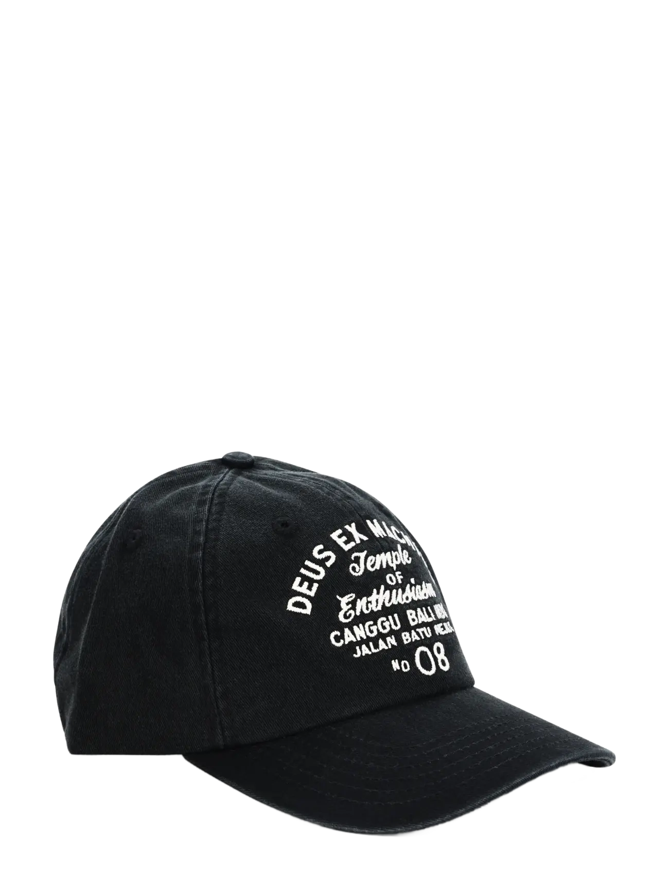 Deus Ex Machina Canggu Sign Cap - Shoppa efter stil - BLACK / black