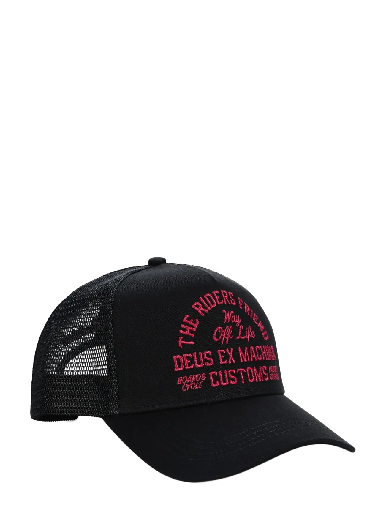 Deus Ex Machina Shook Ones Trucker - Deus Ex Machina - BLACK / black